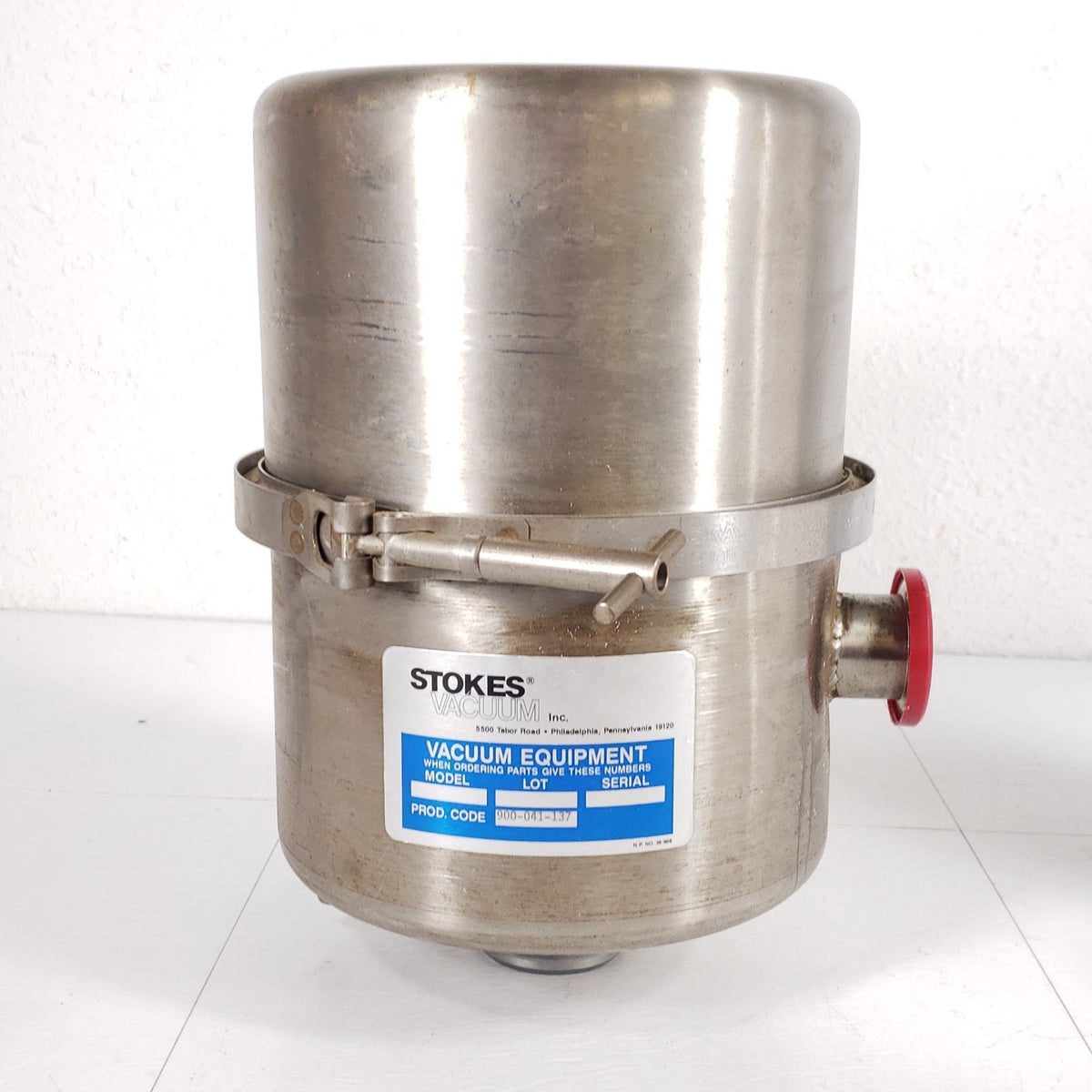 Stokes 900-041-137 KF40 Vacuum Pump Exhaust Oil Mist Separator w/ Filter