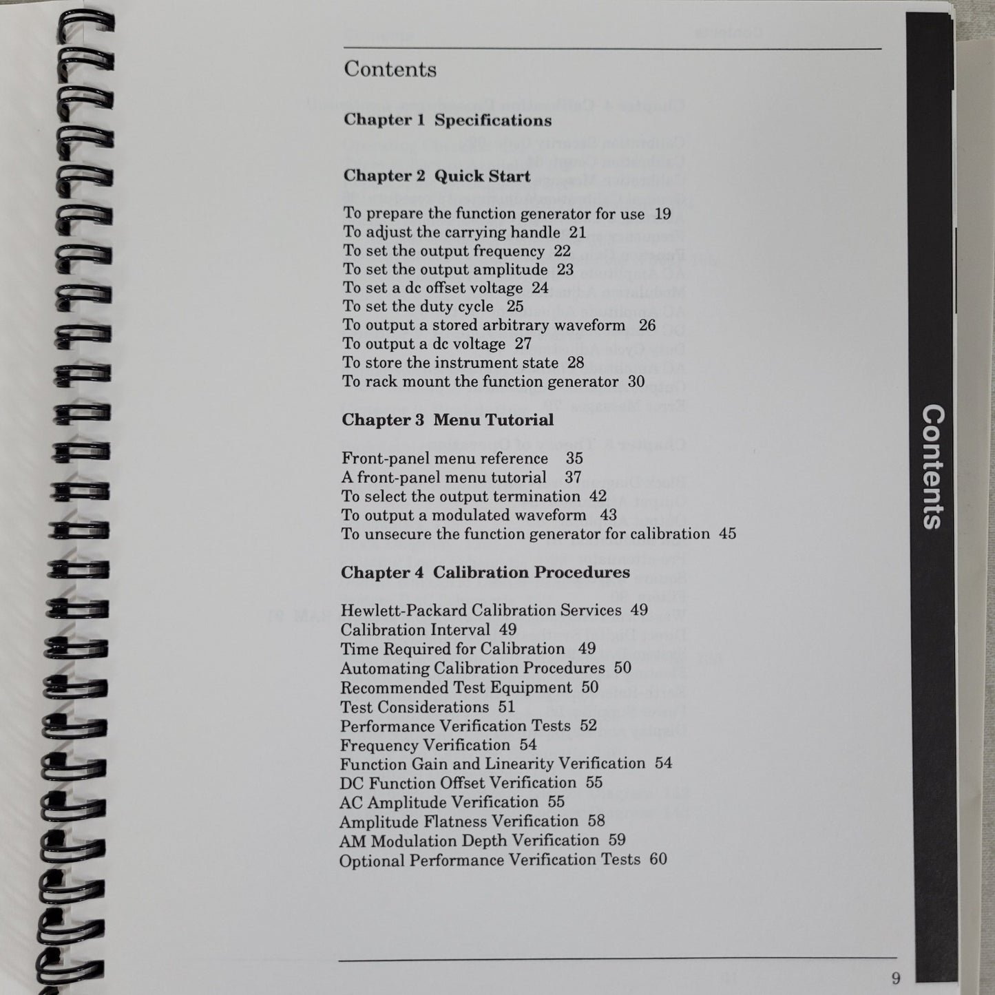 Agilent 33120A 15MHz Function Arbitrary Waveform Generator Service Guide Manual