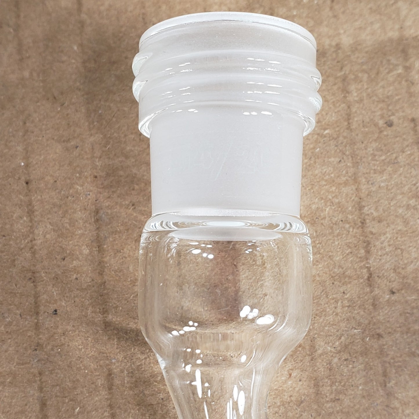 Chemglass Graduated Schlenk Buret 0-10mL 14/20 CN Joints Threaded Side Arms