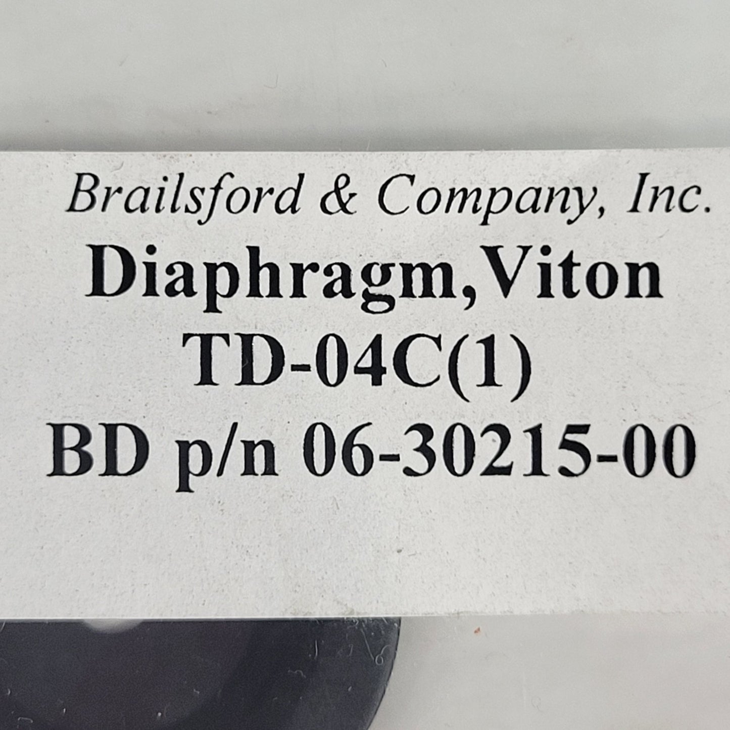 BD Brailsford 06-30215-00 TD-04C(1) Pump Diaphragm 1-1/4in