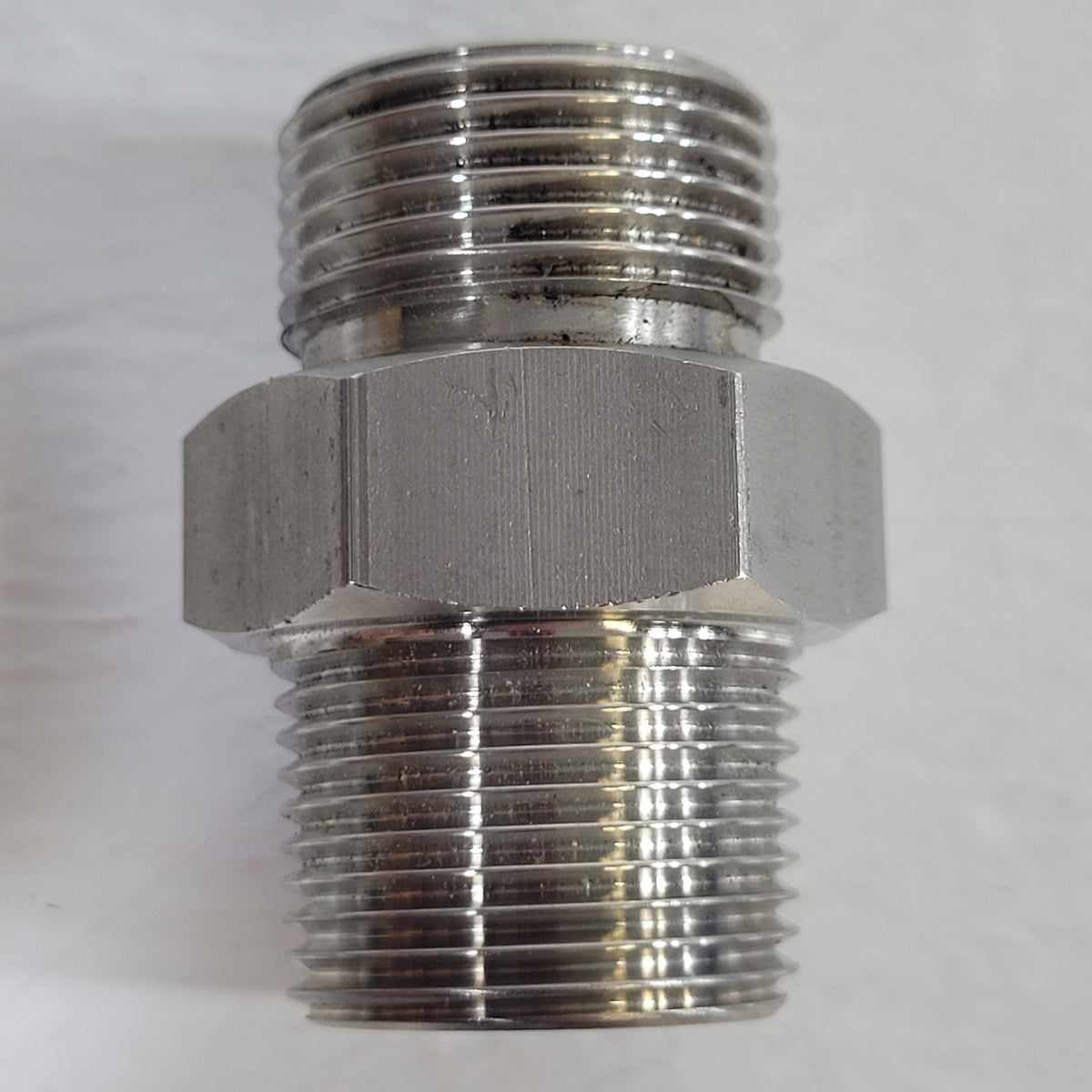 Stainless Steel 1/2in Tube Compression x 1/2in Male NPT Connector Fitting Body