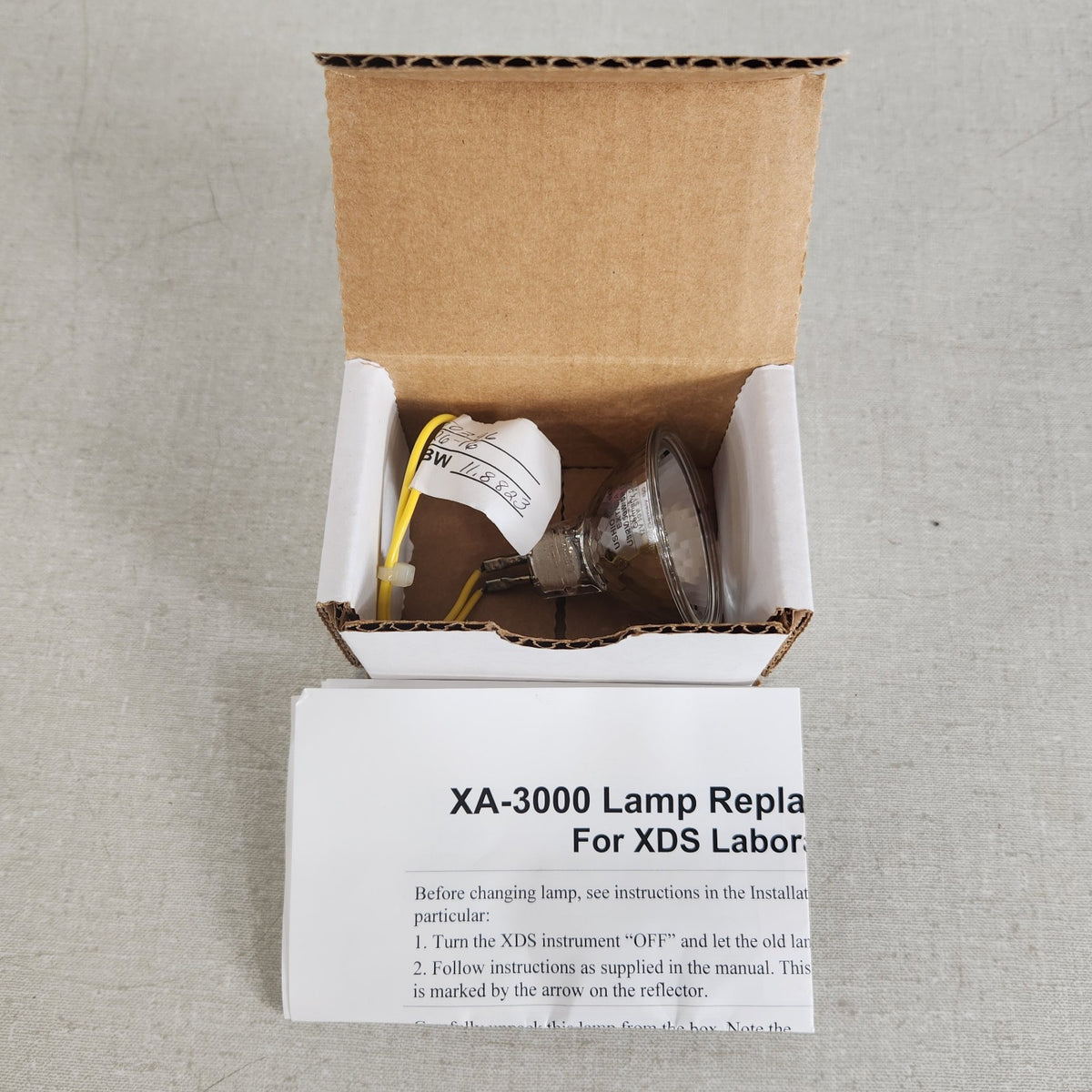 FOSS 60073915 XDS NIRS 12V 50W Replacement Lamp Bulb w/ Instructions