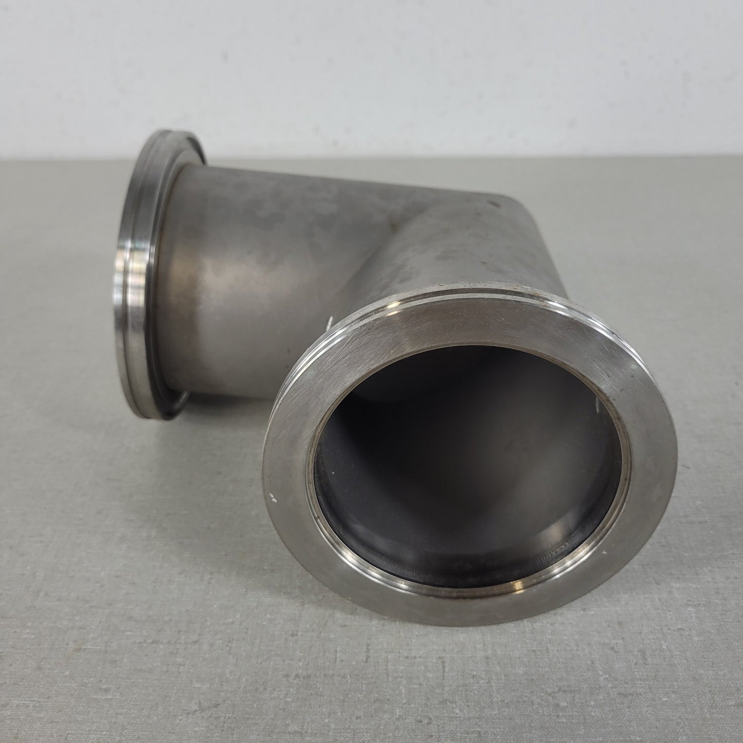 ISO-100K Right Angle Compact Elbow UHV Vacuum Fitting Stainless Steel ISO K 100