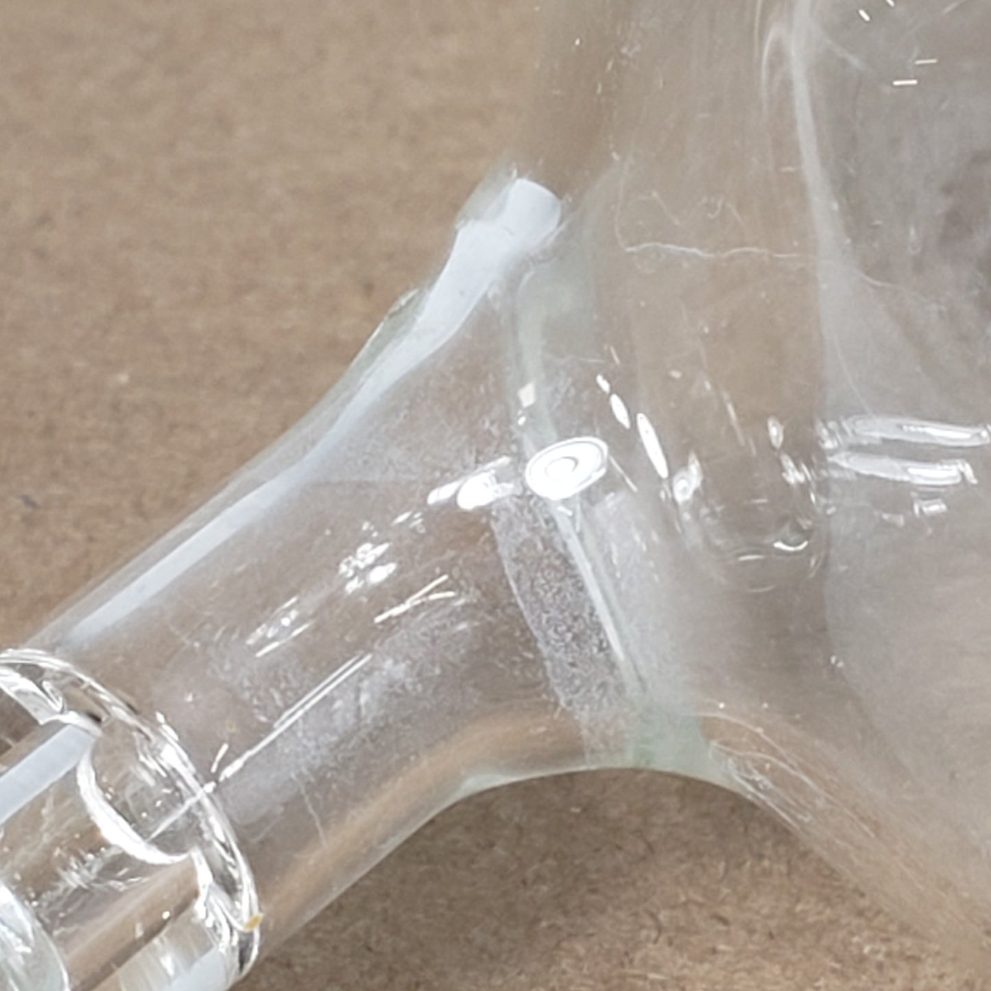 Chipped Chemglass AF-0548-02 200mL Addition Funnel 24/40 Joint Size Med Frit