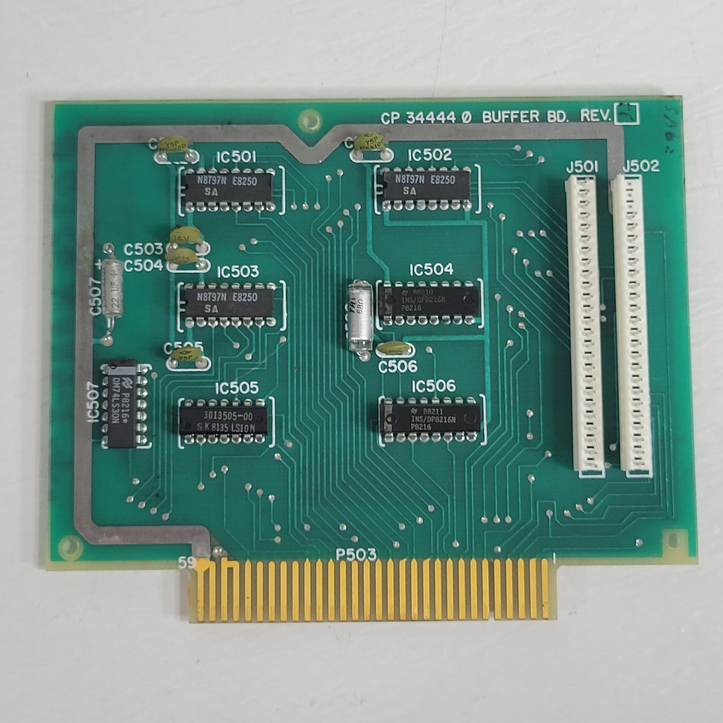 PERKIN ELMER CP34444 Rev 2 Buffer Board for Lambda 3B UV-Vis Spectrophotometer
