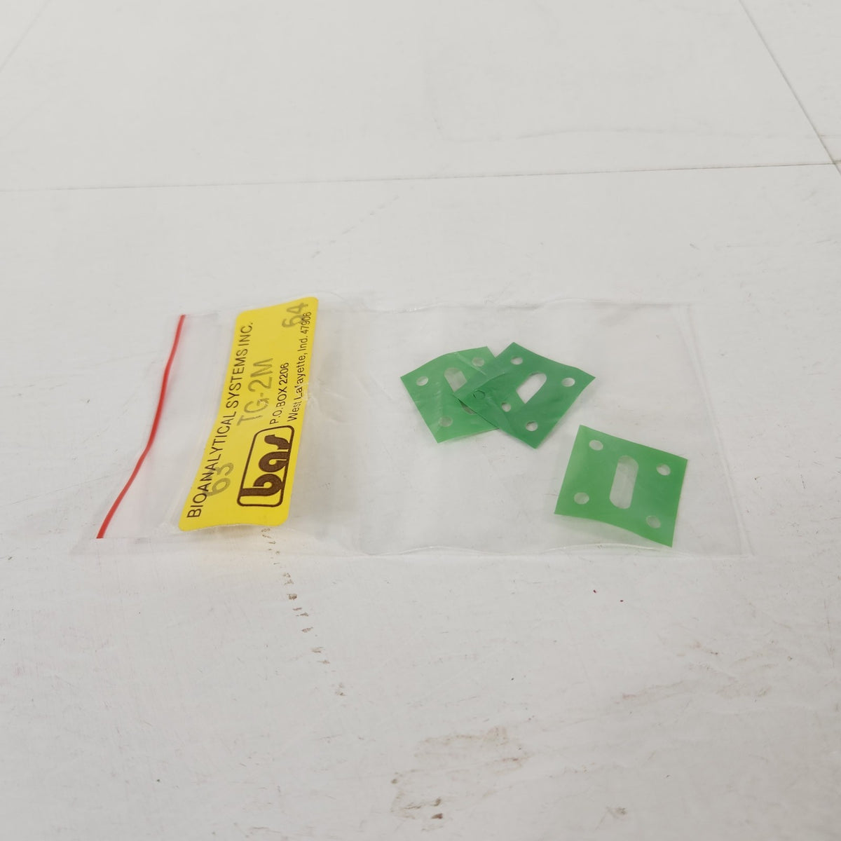 LOT 3 BASi MF-1046 TG-2M 51um PTFE Teflon Cross-Flow Cell Gaskets Bioanalytical