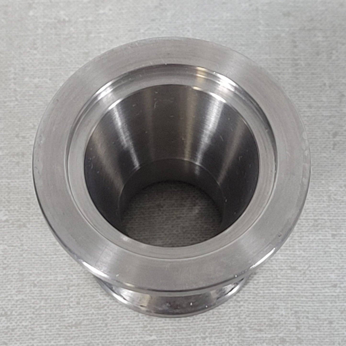 KF40 NW40 QF40 to KF25 NW25 QF25 Stainless Steel High Vacuum Full Nipple Reducer