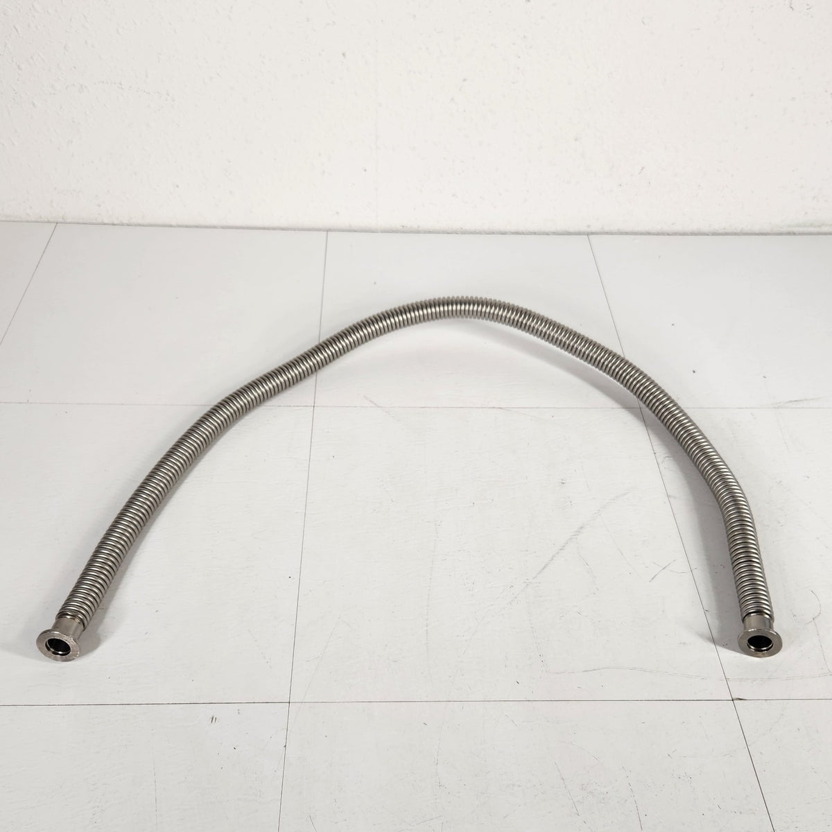 40" KF16 NW16 Stainless Steel Flexible Vacuum Bellows Hose Flange to Flange