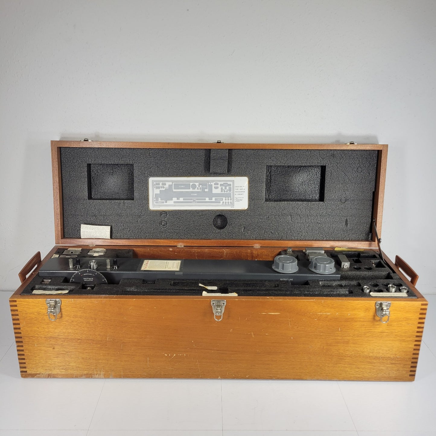 General Radio 1607-A Transfer Function Immittance Bridge GR874 Accessory Kit
