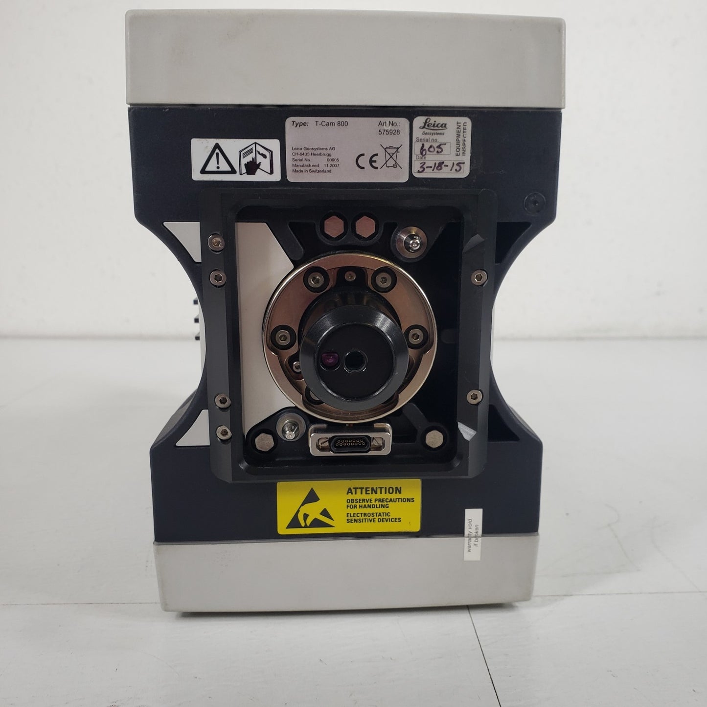 Leica T-Cam 800 575982 Optical Tracking Camera LTD840 Laser Tracker w/ Case
