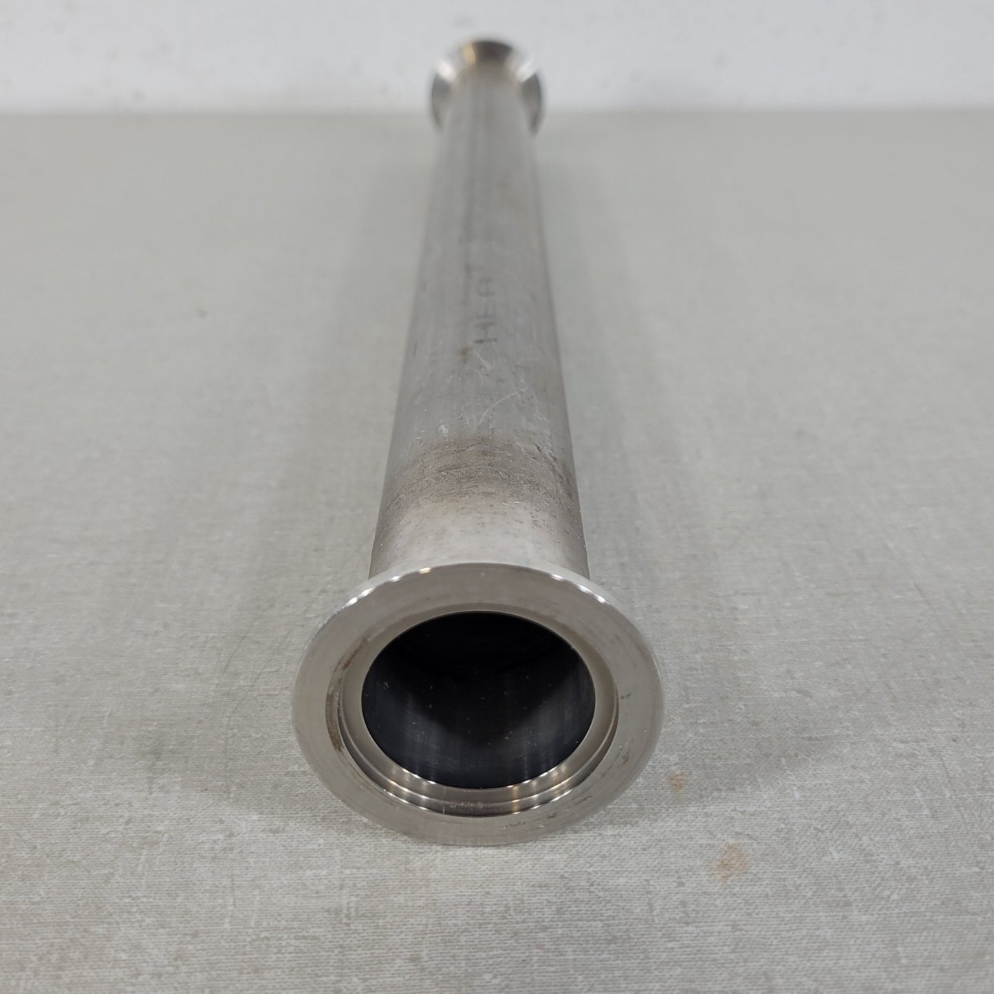 KF40 NW40 QF40 16.5" Full Nipple Straight Tube High Vacuum Stainless Steel