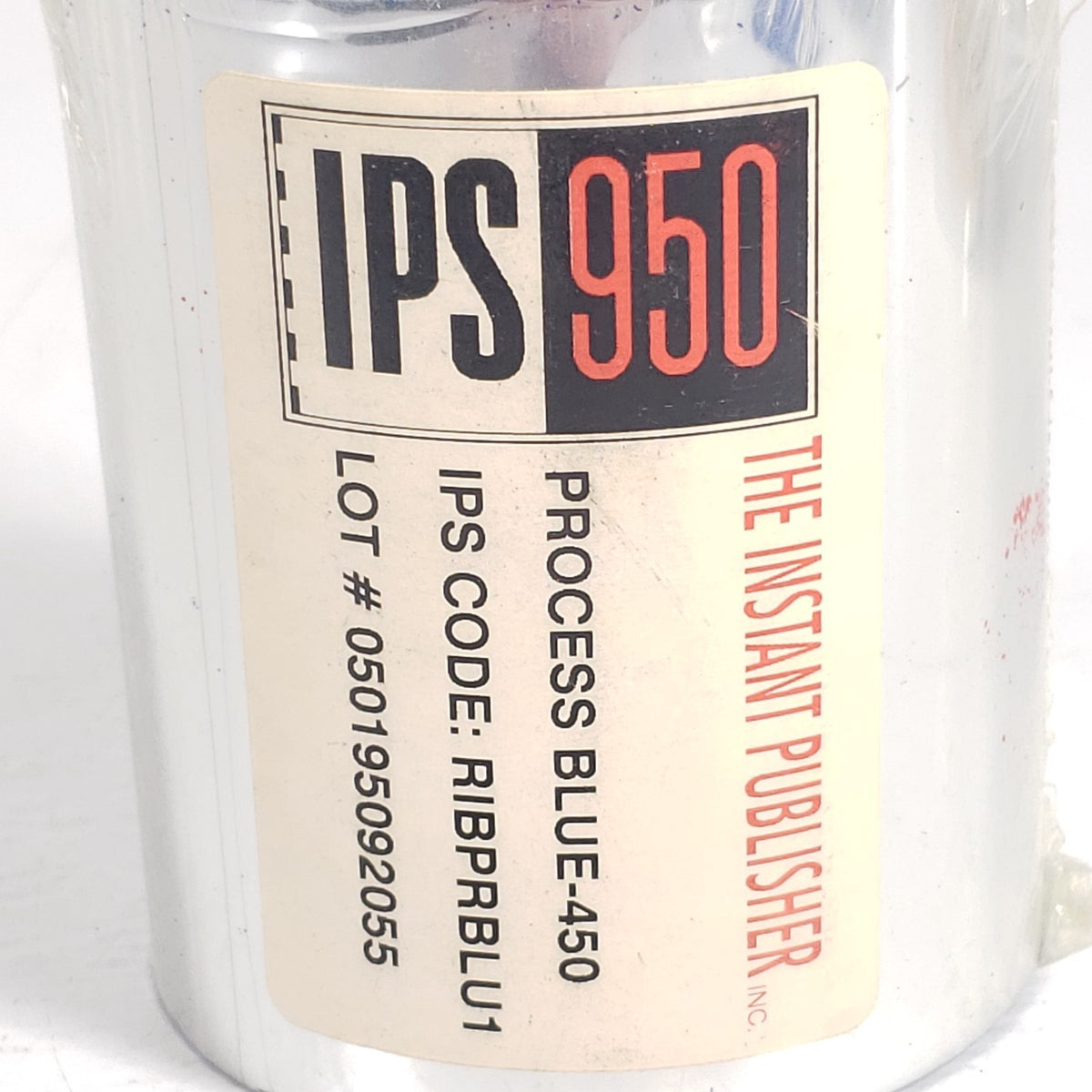 IPS 950 Instant Publisher RIBPRBLU1 Blue Thermal Transfer Ribbon NOS