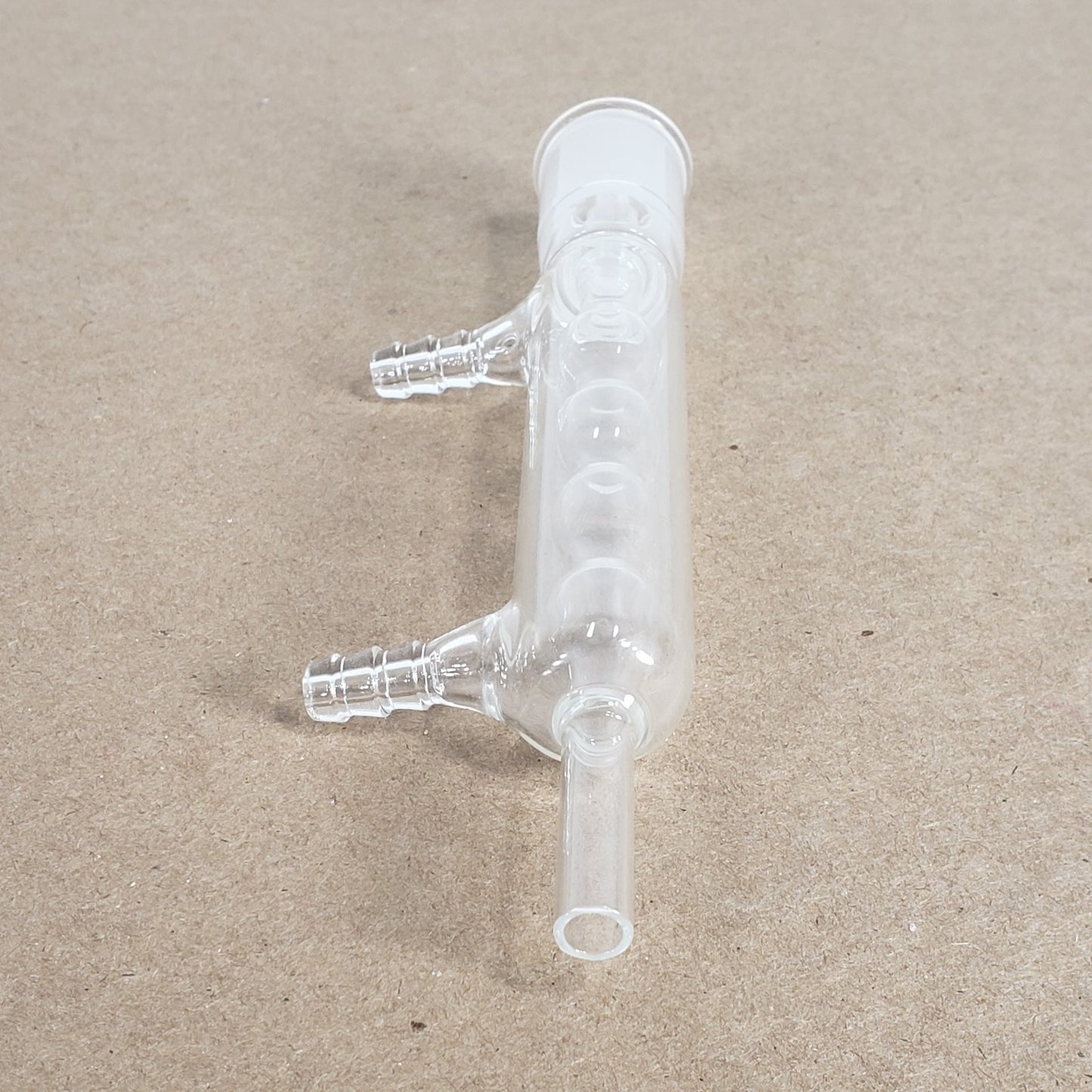Kontes Kimble Allihn/Soxhelt-Style Bulb Condenser 19/22 Bottom Inner Joint