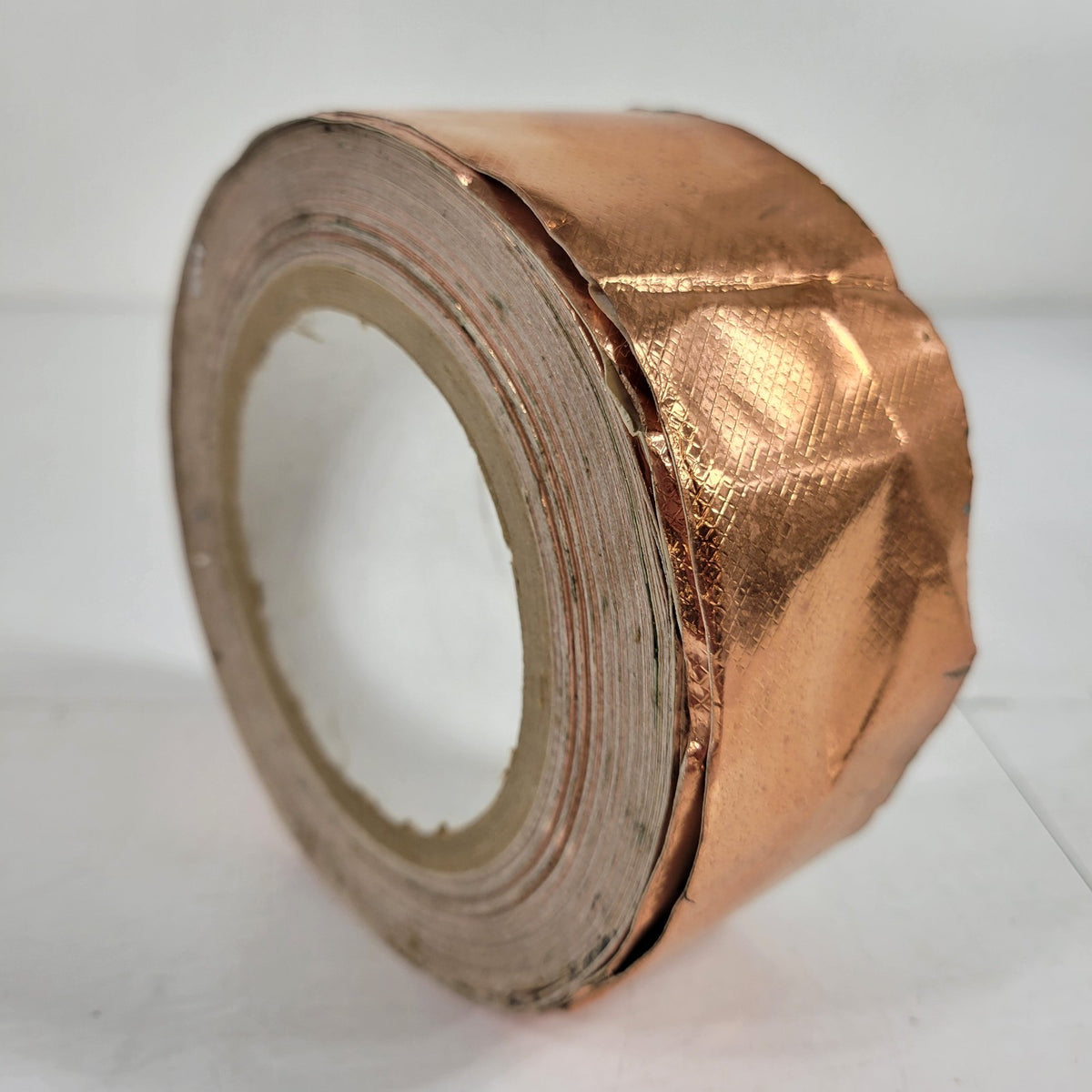 Copper Foil EMI RFI Shielding Tape 2" Wide Self-Adhesive Partial Roll