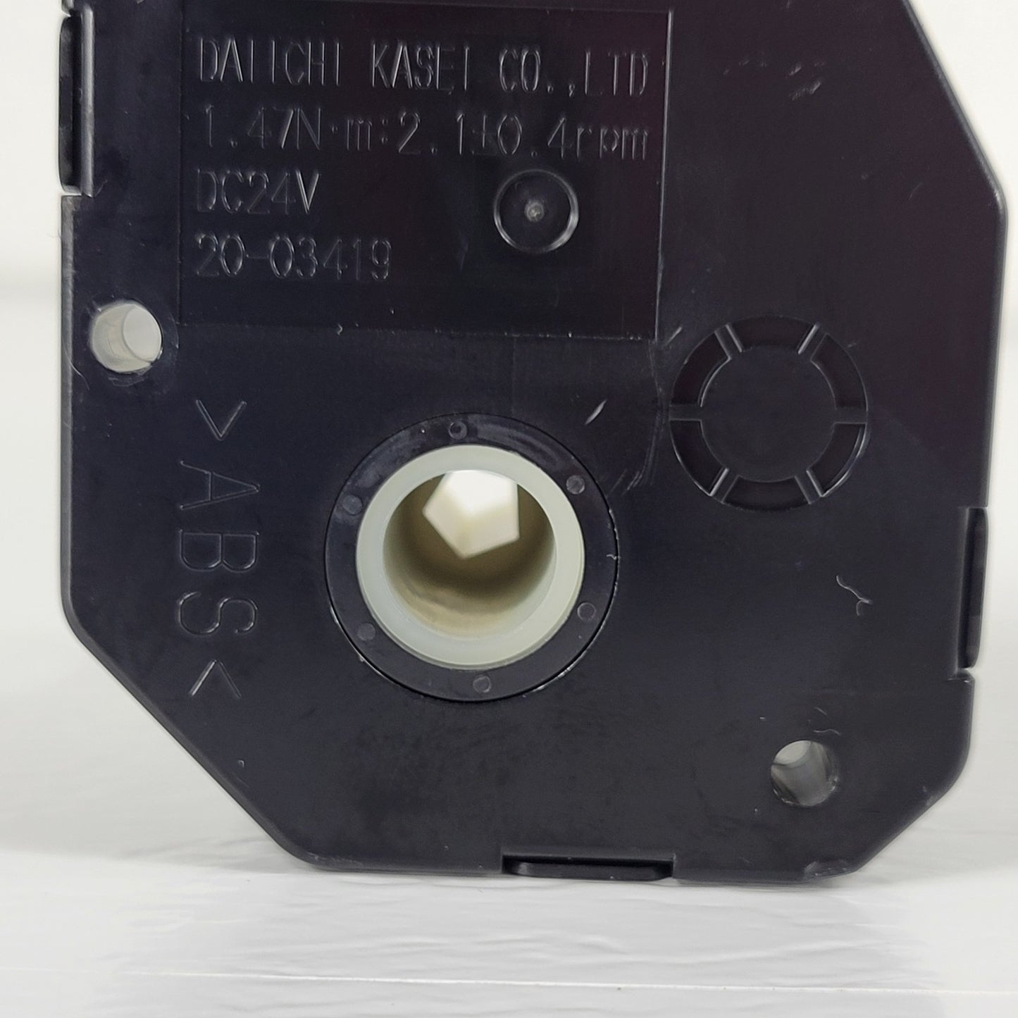 KONICA MINOLTA 20-03419 Paper Lift 24V Motor Gearbox for BizHub Printers, ABS