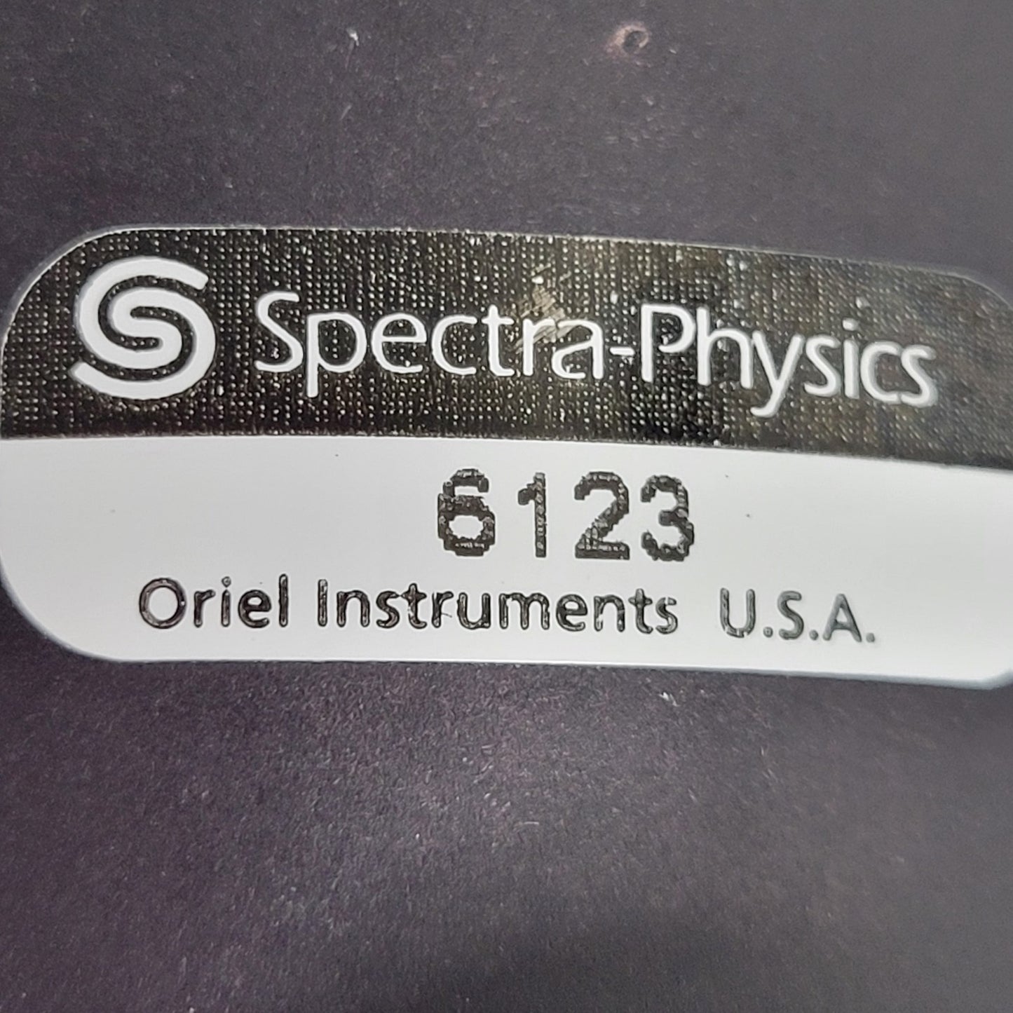 Spectra-Physics 6123 2in Liquid Optical IR Filter w/ Masterflex Tubing