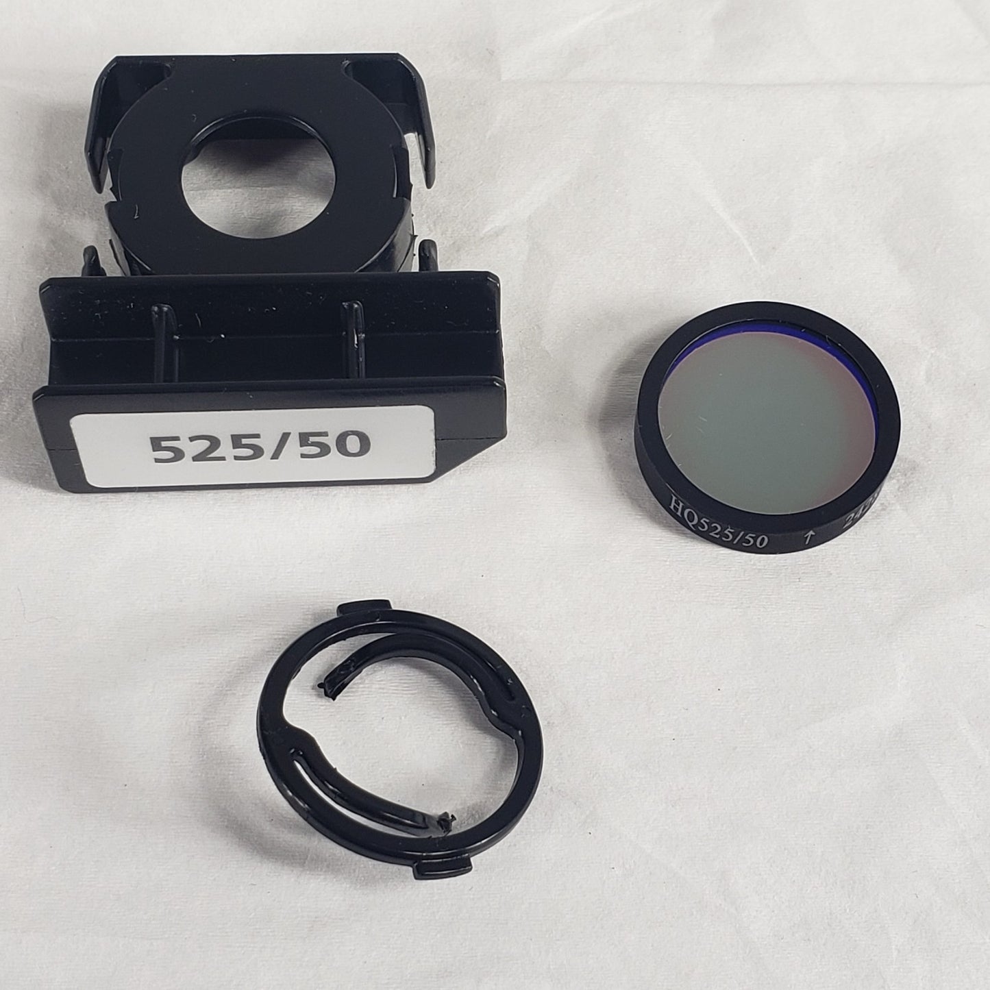 Chroma HQ525/50m 25 mm 1" Optical Bandpass Emission Filter, 525/50 nm