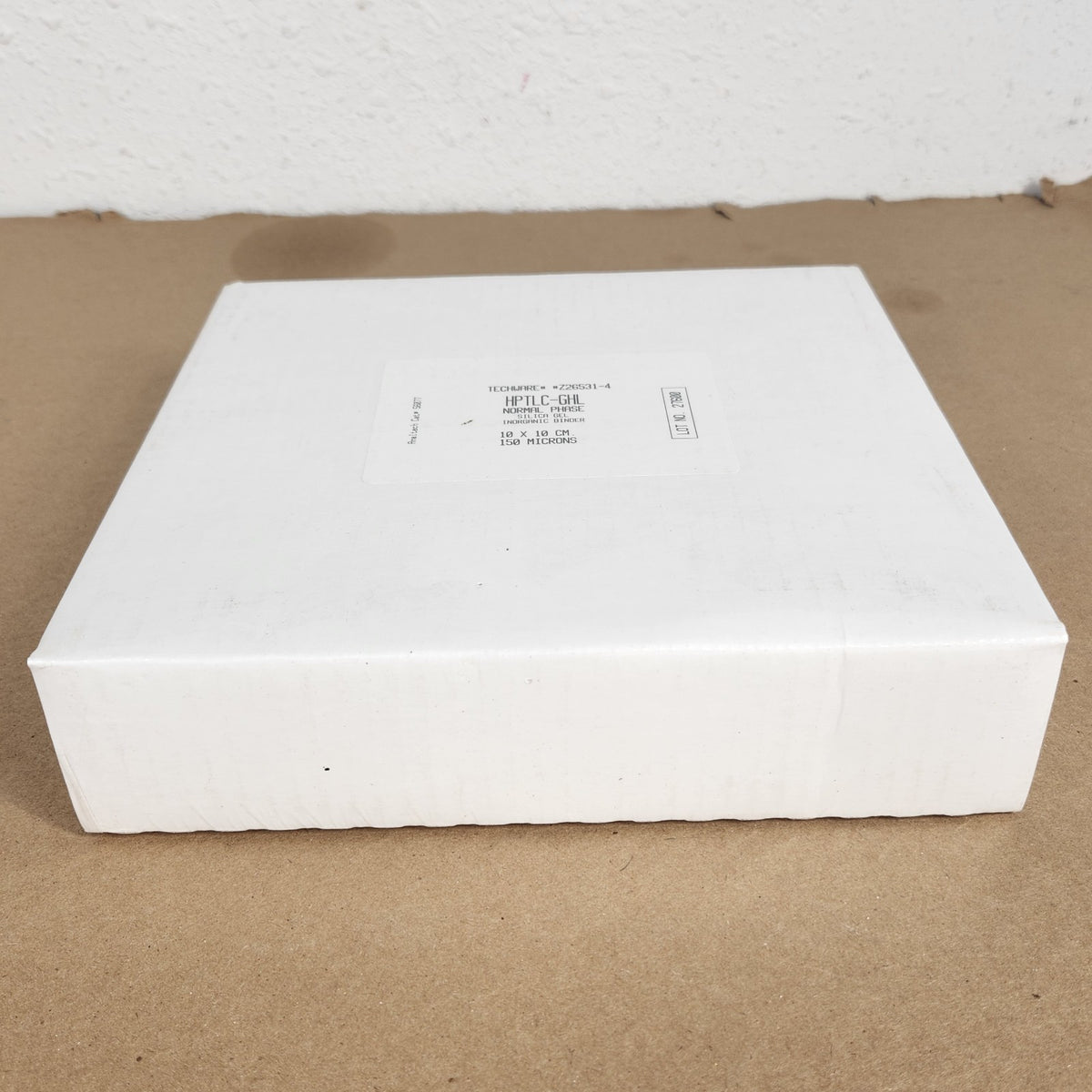 SEALED Analtech 56077 HPTLC-GHL Silica Gel TLC Plates 10x10cm 150um 25/Box