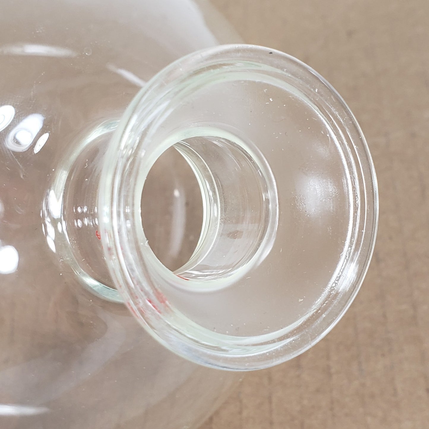Synthware F527000 1000mL Single Neck Round Bottom Flask 35/20 Round Joint