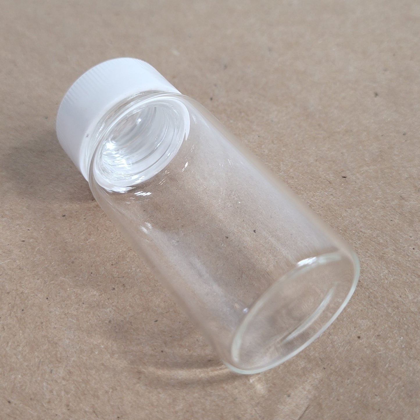 KIMBLE 74500-20 20mL Glass Scintillation Vials w/ Caps 100/Tray NEW