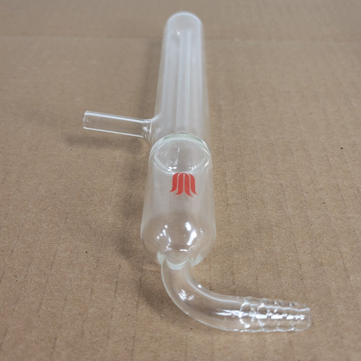 Set Of 2 Synthware B257040 Mineral Oil Bubblers H 185mm W 80mm OD 26mm