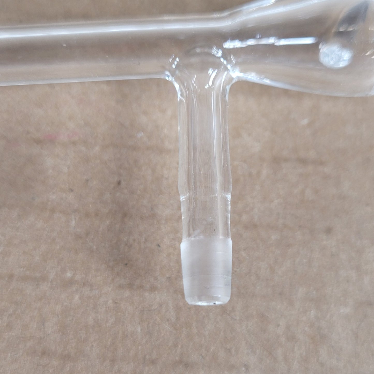 Custom Unbranded Micro-Scale Vigreux/Bulb Style Distillation Condenser #7 Thread