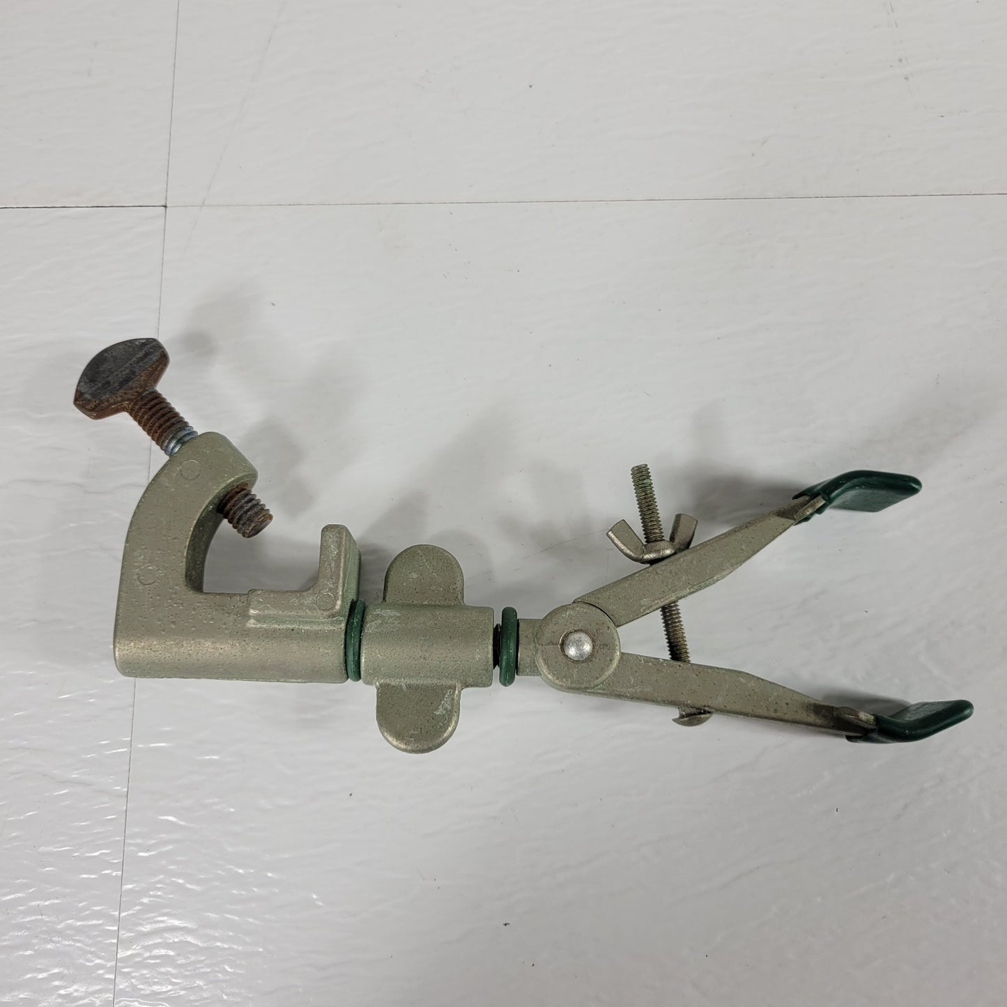 VINTAGE UNBRANDED Three Castaloy 2-Prong Swivel Extension Clamps