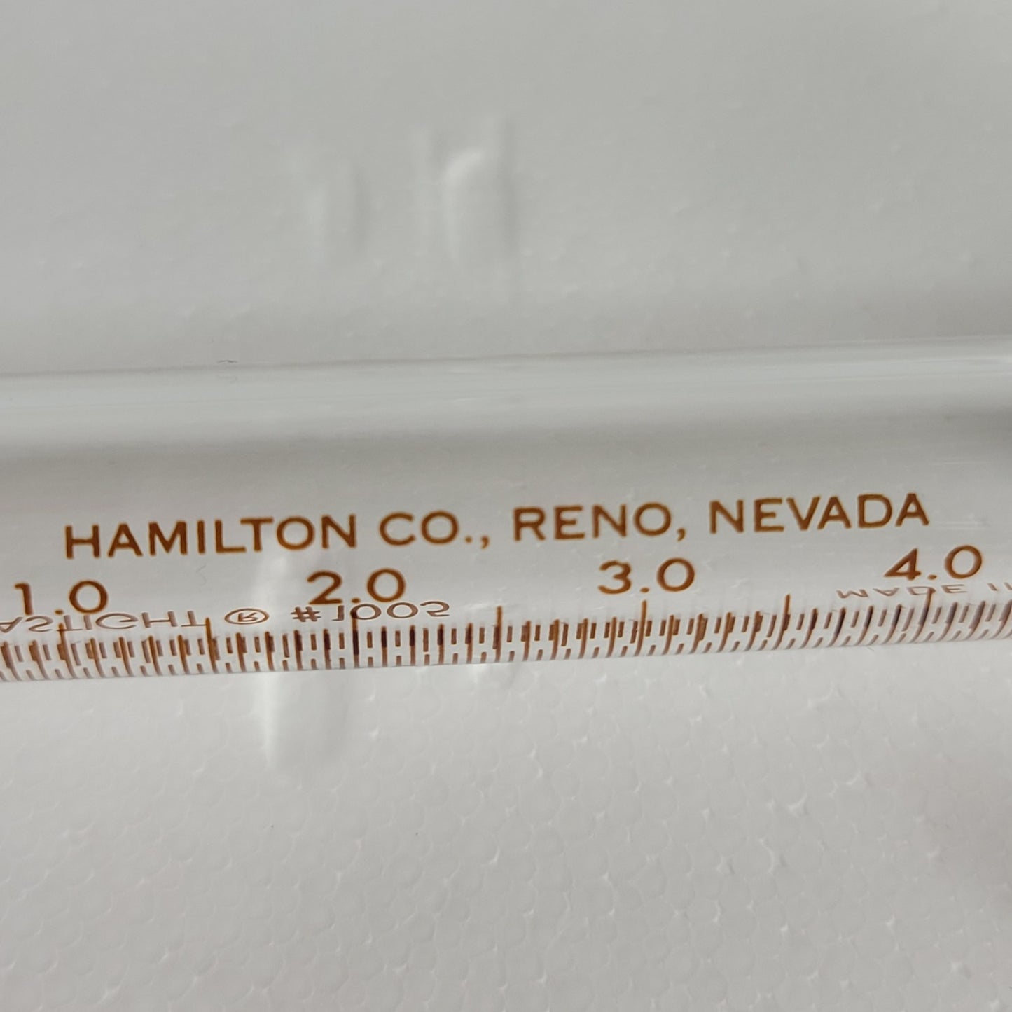 HAMILTON 81520 5.0ml/5000μl  Gastight #1005 Srng, No Ndl