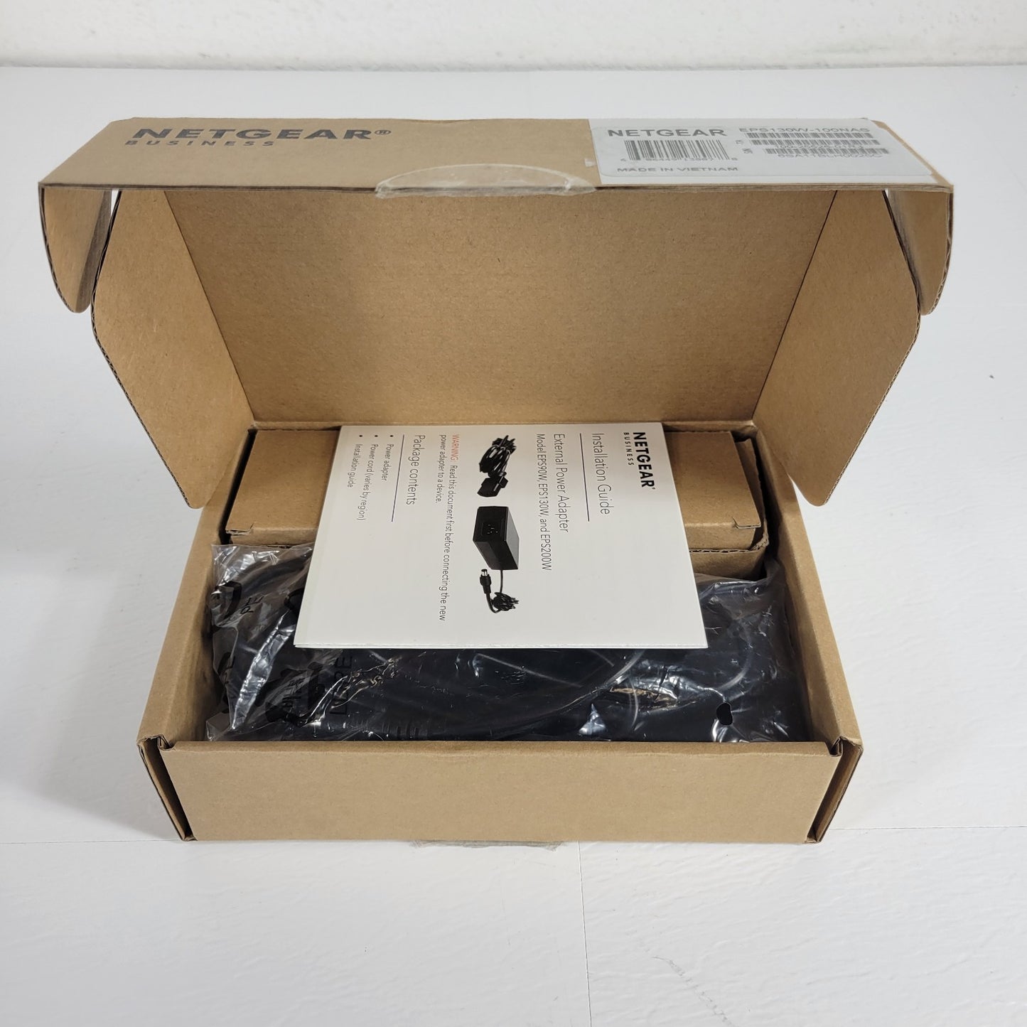 NETGEAR EPS130W-100NAS 130W 54V PoE Switch Power Adapter