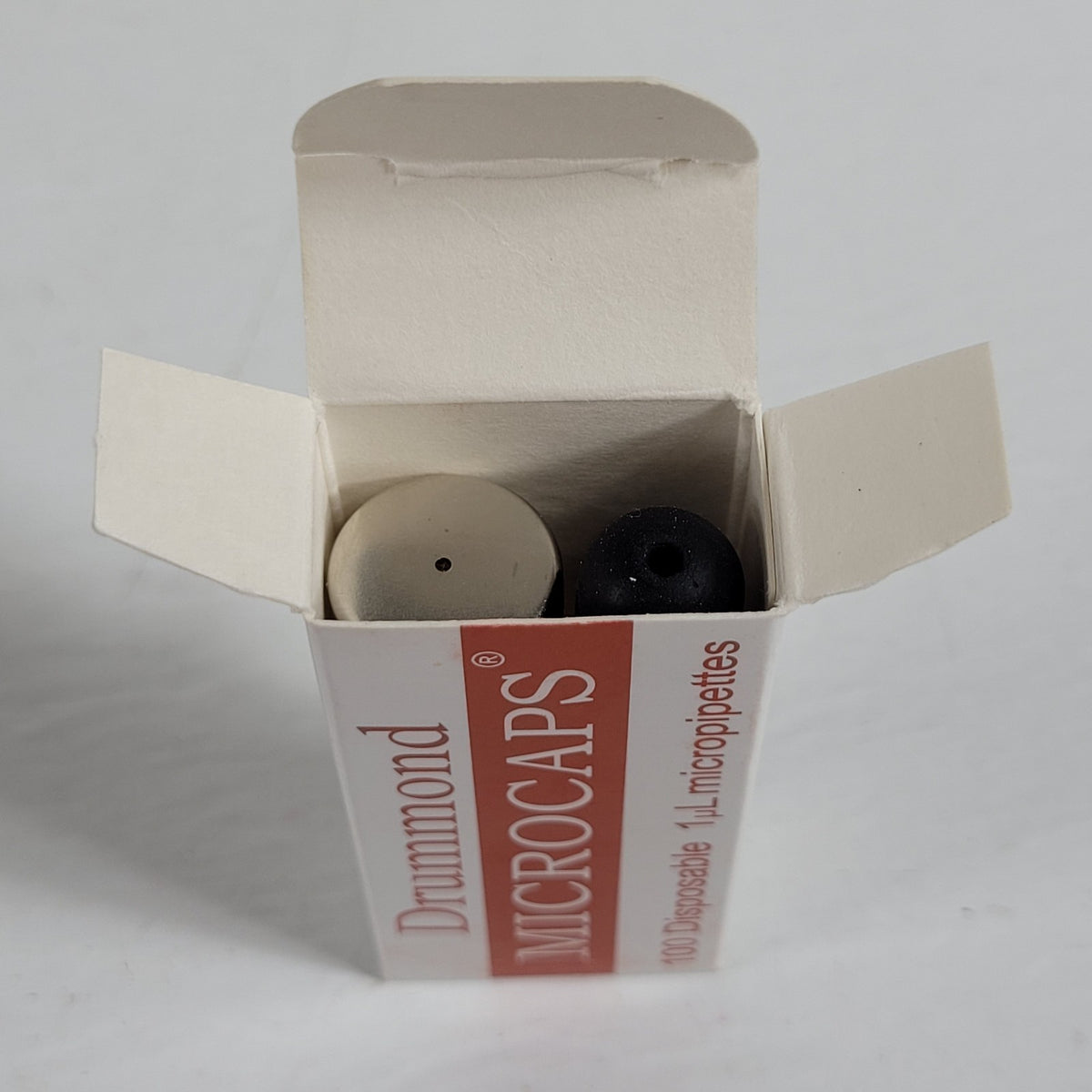 Drummond 1-000-0010 Microcaps 1µL Glass Micropipettes 100 + Bulb Dispenser