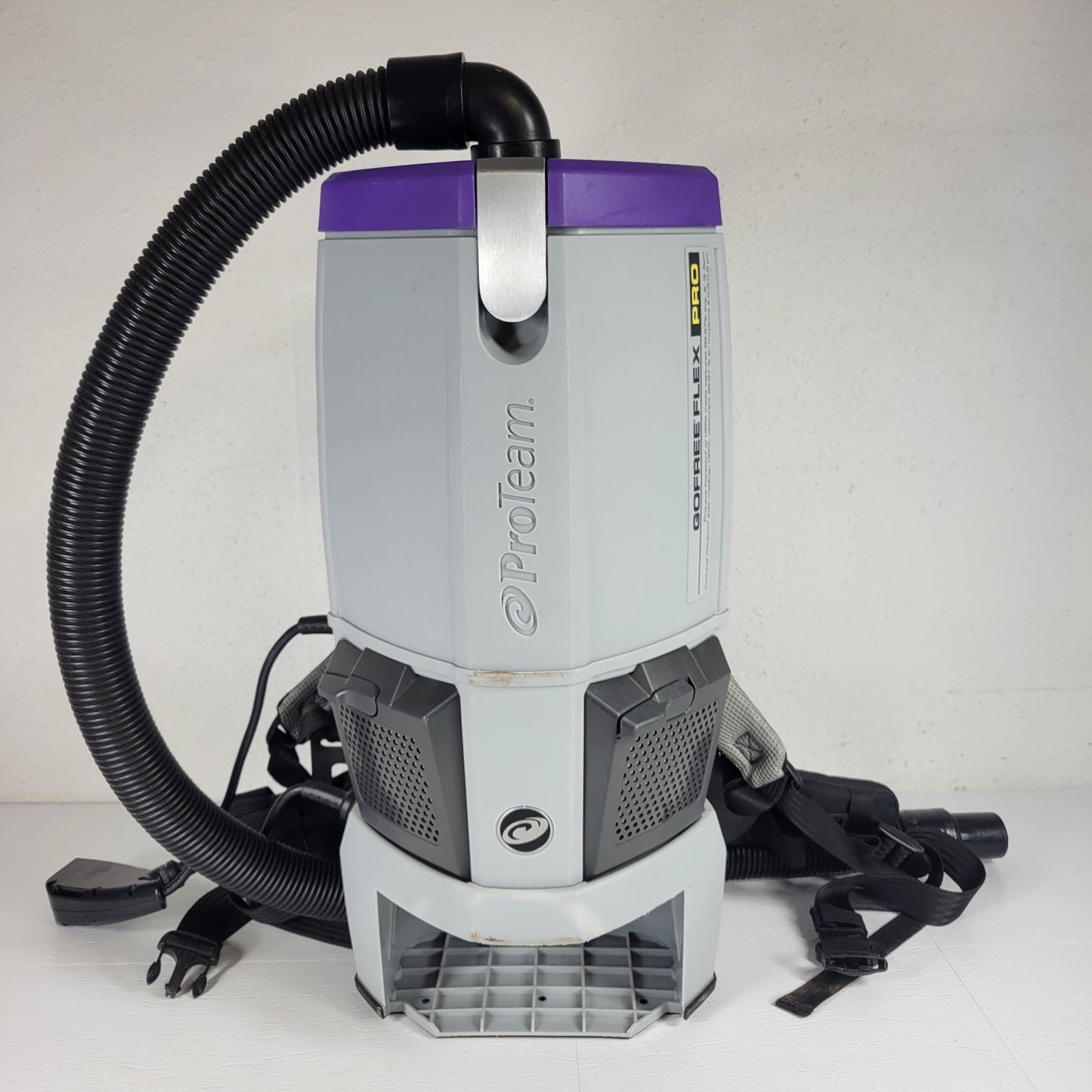 PROTEAM 107572 GoFree Flex Pro Backpack Vacuum, No Battery, ProLevel Filtration