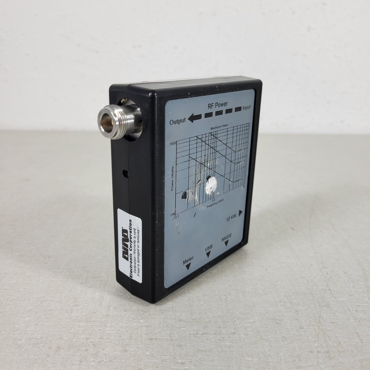 TESTED WORKS Bird 5012 Wideband RF Power Sensor 350MHz-4GHz USB RS232 N-Female