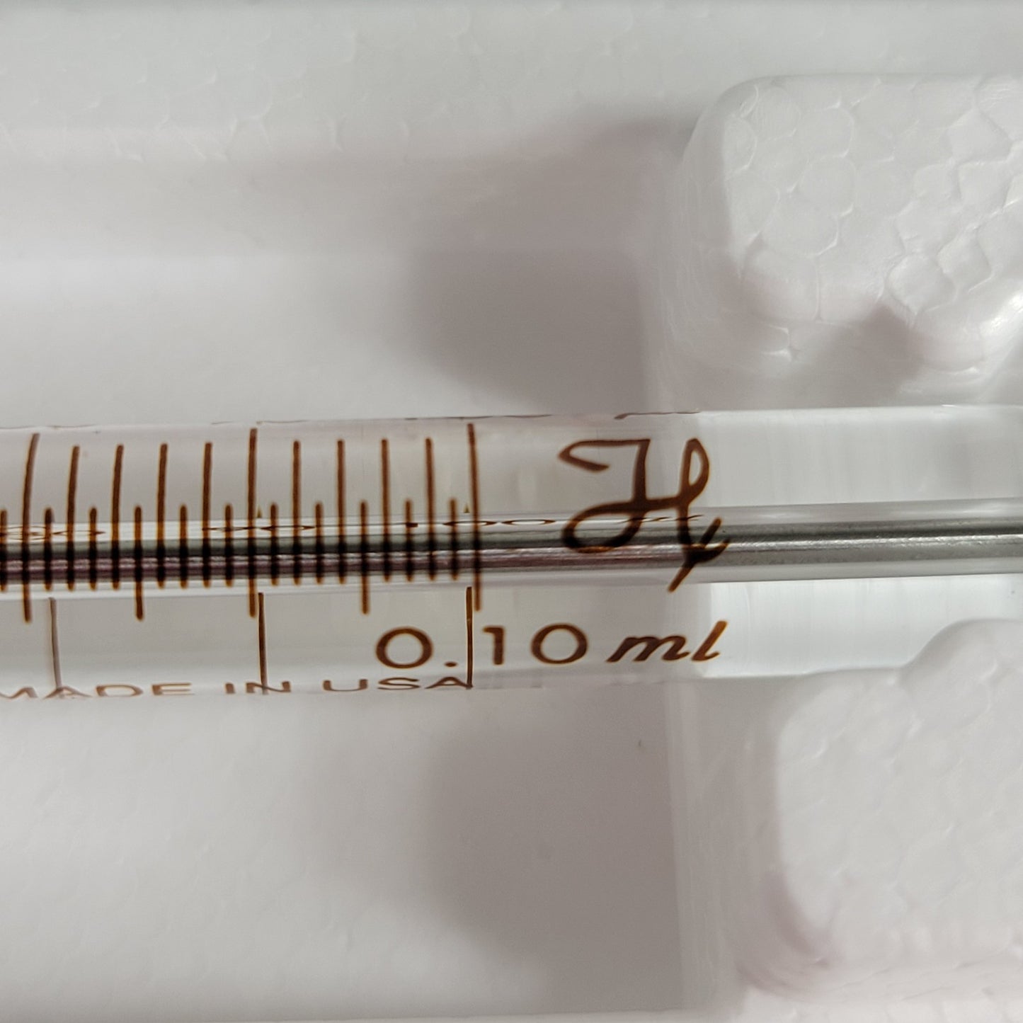 HAMILTON 81030 100μl/0.1ml Srng Gastight #1710 and Wires for Cleaning