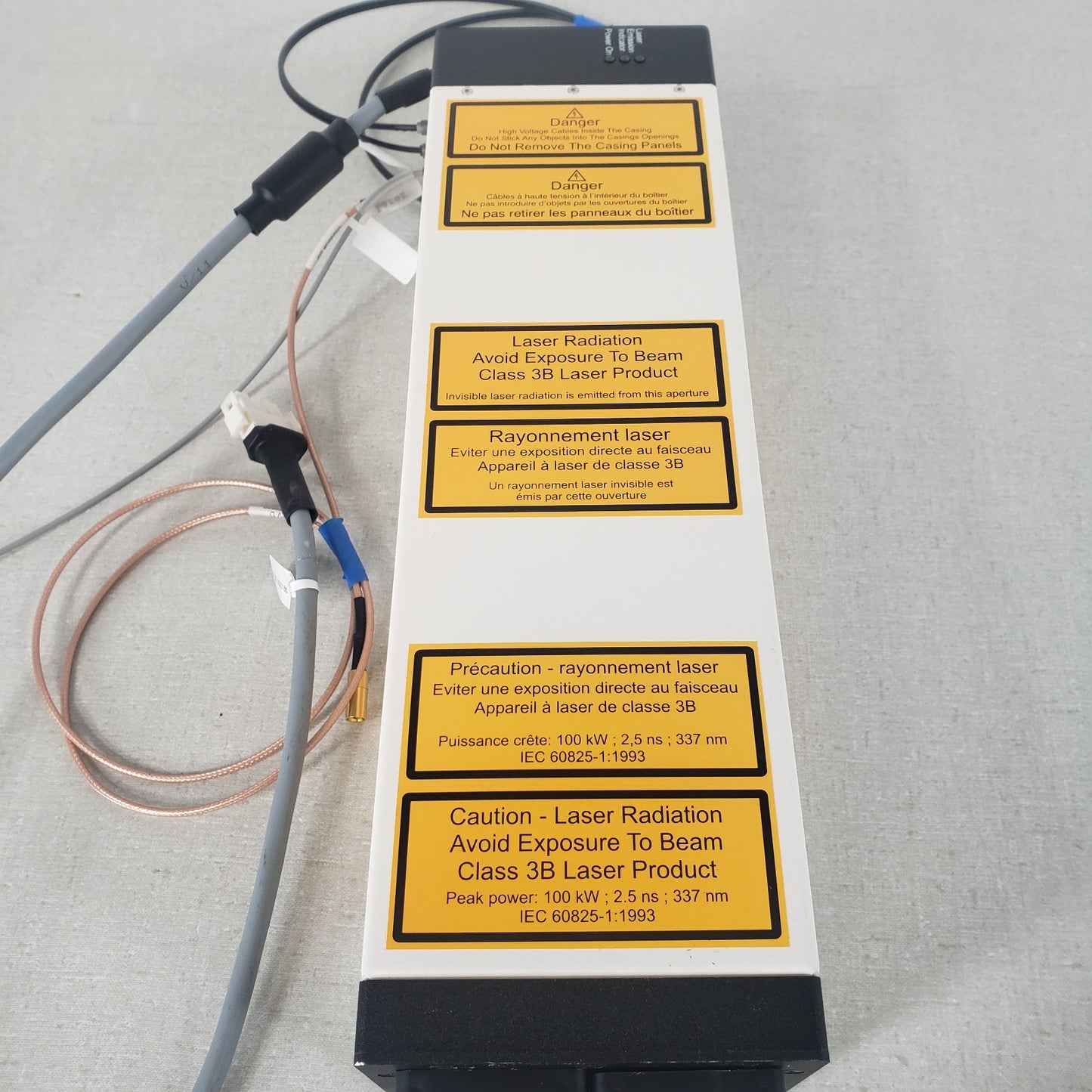 LTB Lasertechnik Berlin MNL-100 UV Nitrogen Laser 337.1nm MALDI LIF