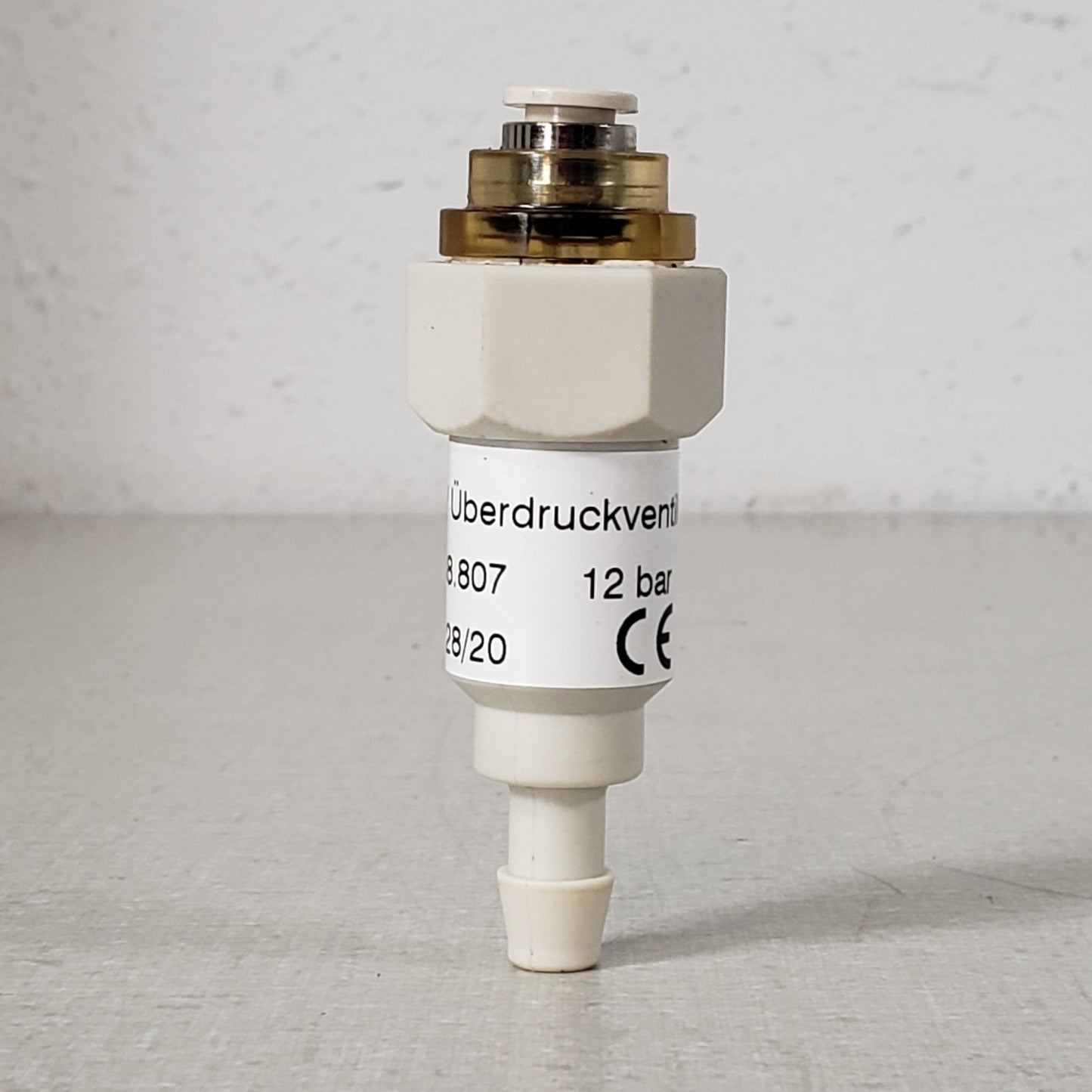 Franke 560.0008.807 12 Bar Pressure Relief Valve From an A800 Esspresso Machine