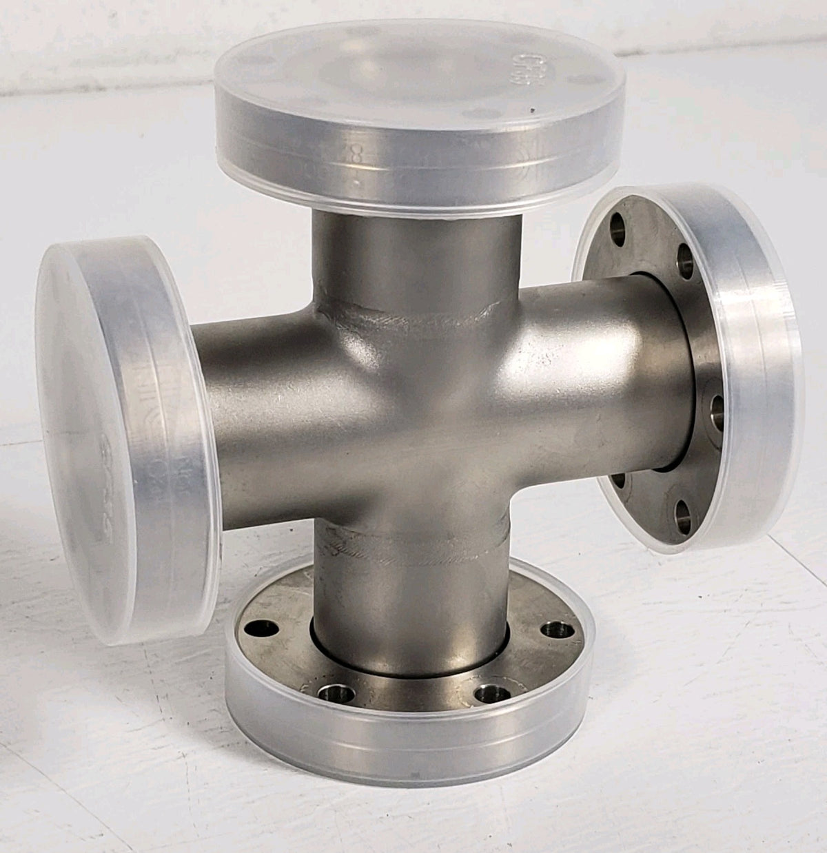 Nor-Cal CF35 2.75" 4-Way Cross Vacuum Fitting 2 Rotatable 2 Fixed UHV