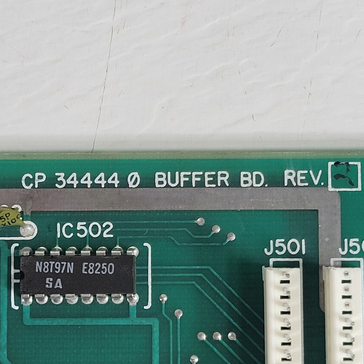 PERKIN ELMER CP34444 Rev 2 Buffer Board for Lambda 3B UV-Vis Spectrophotometer