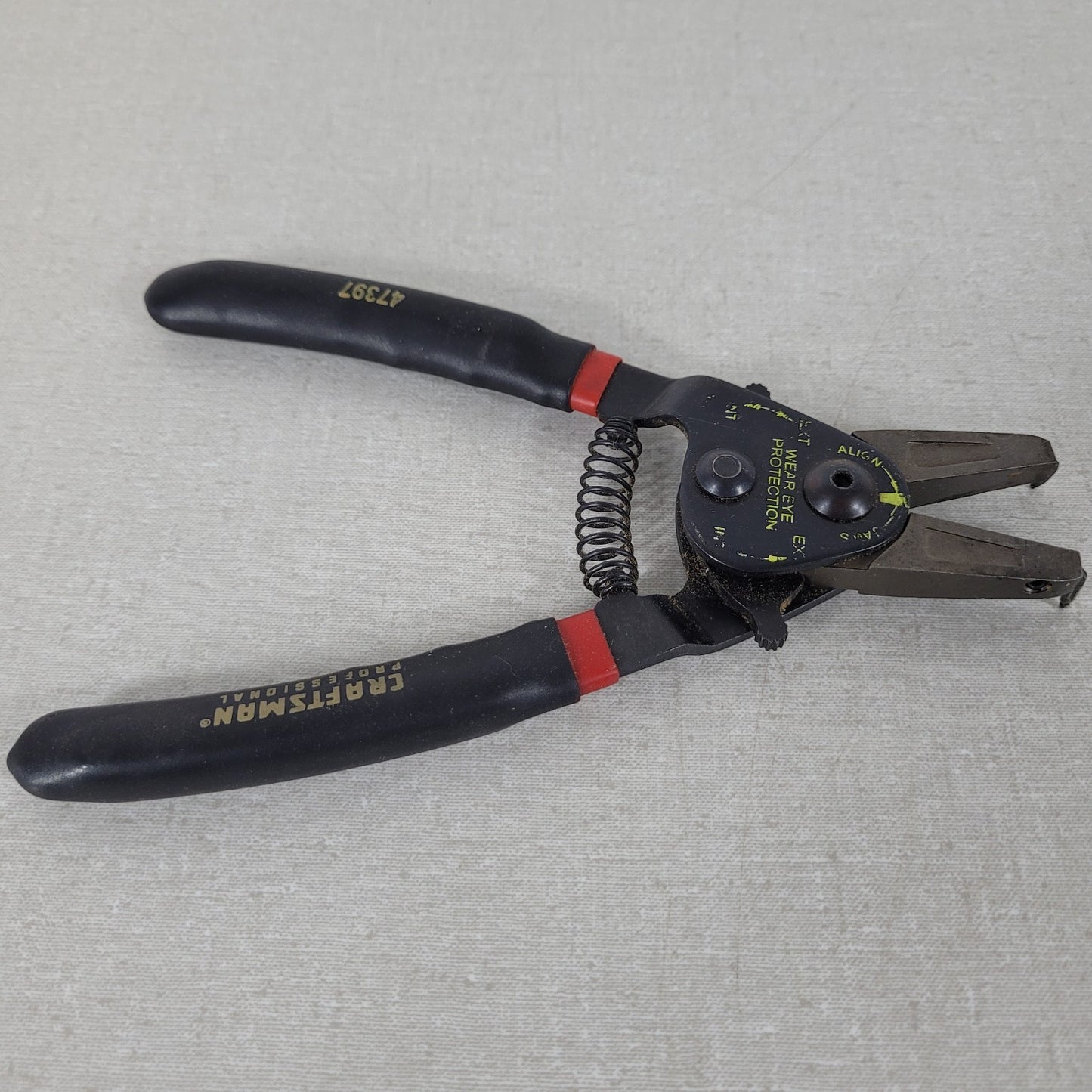 Craftsman Professional 47397 Snap Ring Retaining Pliers USA Internal External
