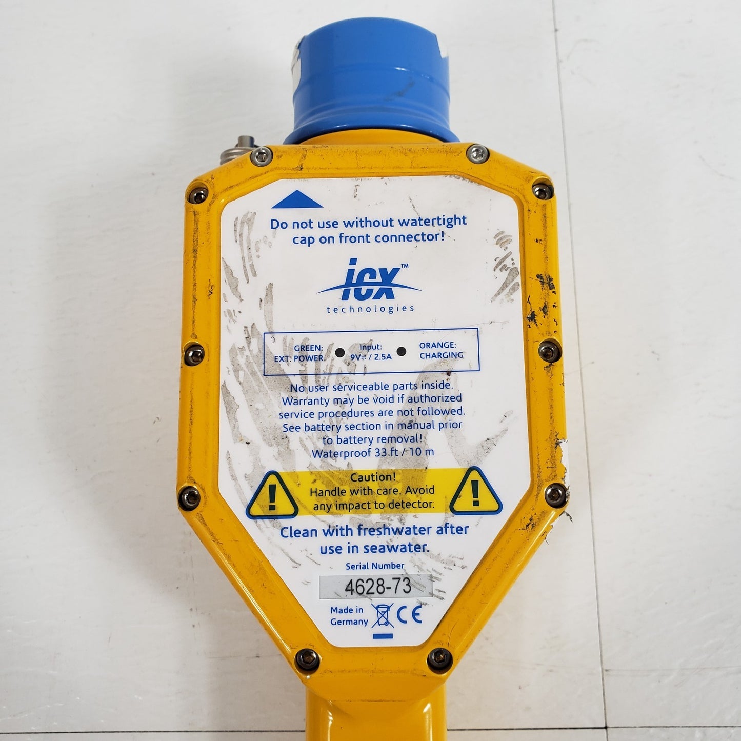 TESTED ICx identiFINDER-U Underwater Gamma Spectrometer Radionuclide Identifier