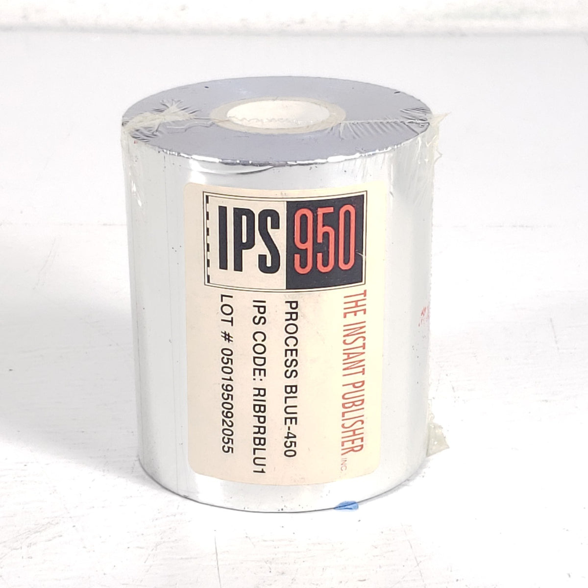 IPS 950 Instant Publisher RIBPRBLU1 Blue Thermal Transfer Ribbon NOS