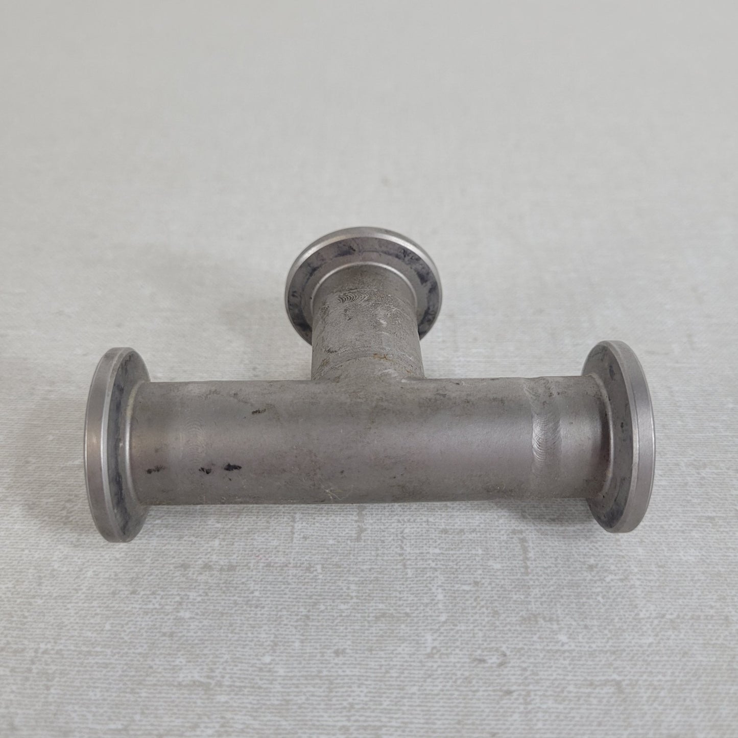 KF16 NW16 QF16 High Vacuum 3-Way Stainless Steel Tee HV UHV Splitter
