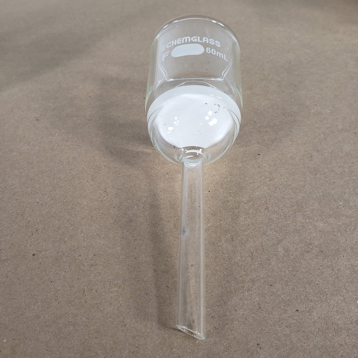Lot of Pyrex 36060/Chemglass GC-1402-14 60mL Buchner Filtration Funnels 4 total