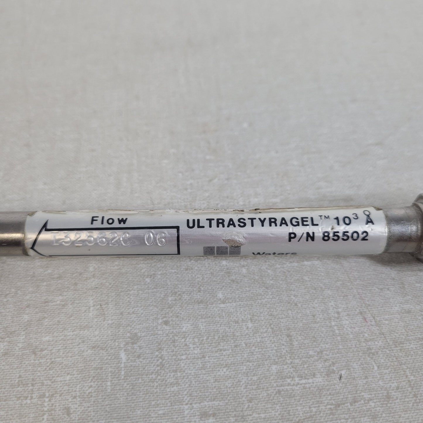 Lot of 4 Waters Ultrastyragel GPC HPLC Chromatography Columns with Case