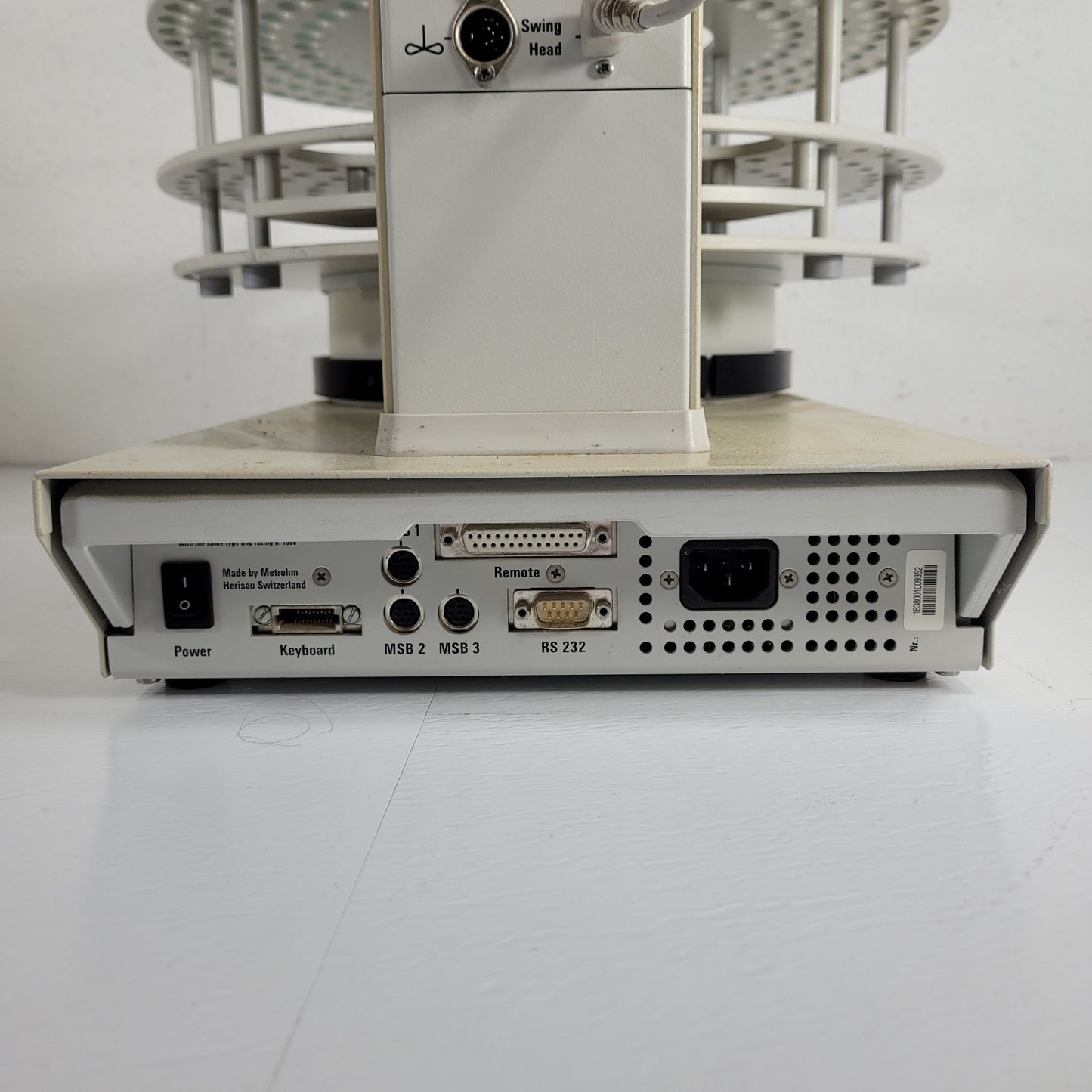 TESTED Metrohm 861 Compact IC Ion Chromatograph w 838 Autosampler and PC Softwar
