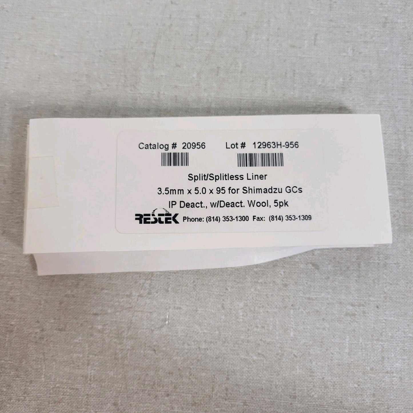 Shimadzu GC GCMS Lot Liners O-Rings Ferrules 220-90816-01 221-32126-05