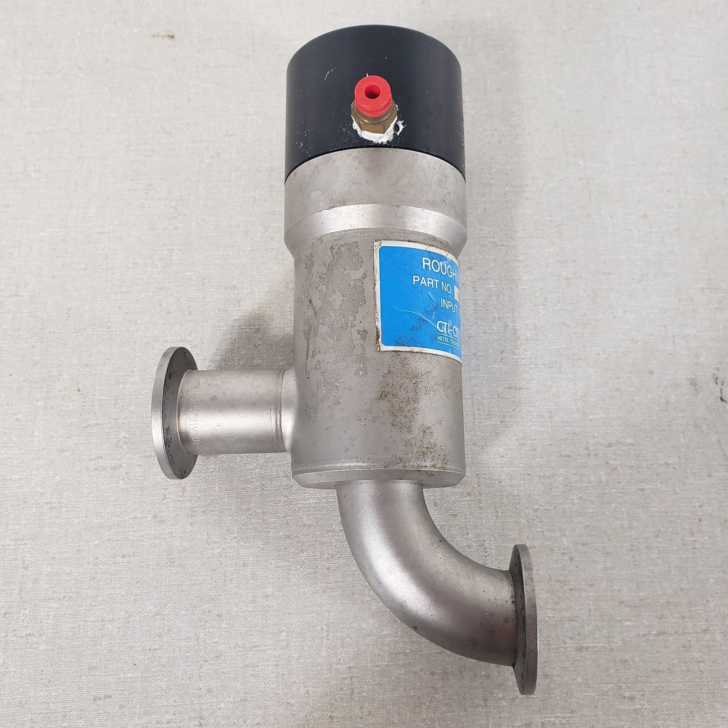 CTI-Cryogenics 8112580G001 Pneumatic Roughing Valve KF25 NW25 60-80 PSI