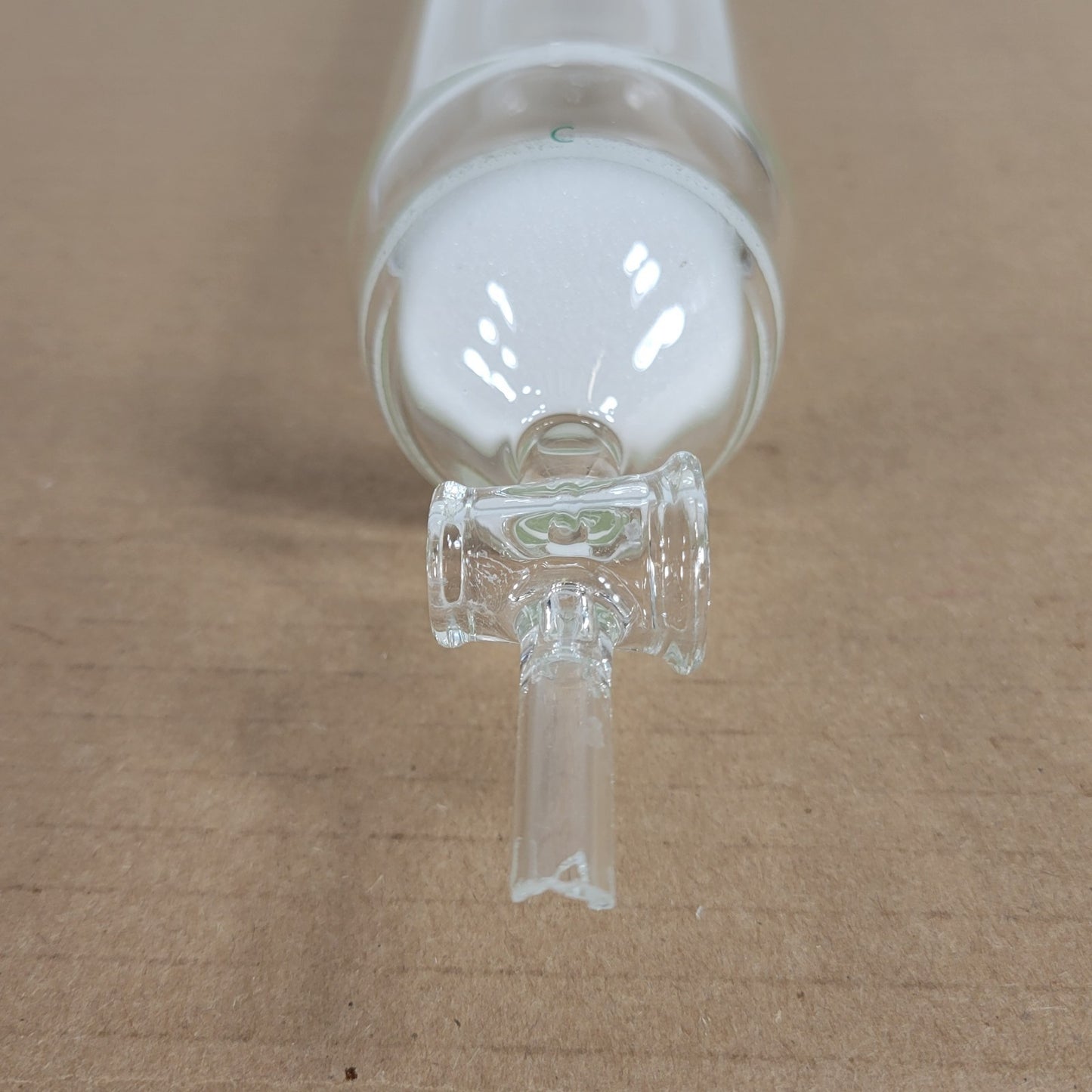CHIPPED Chemglass CG-1189-19 Chromatography Column w/ Coarse Disc CN 24/40 2" ID