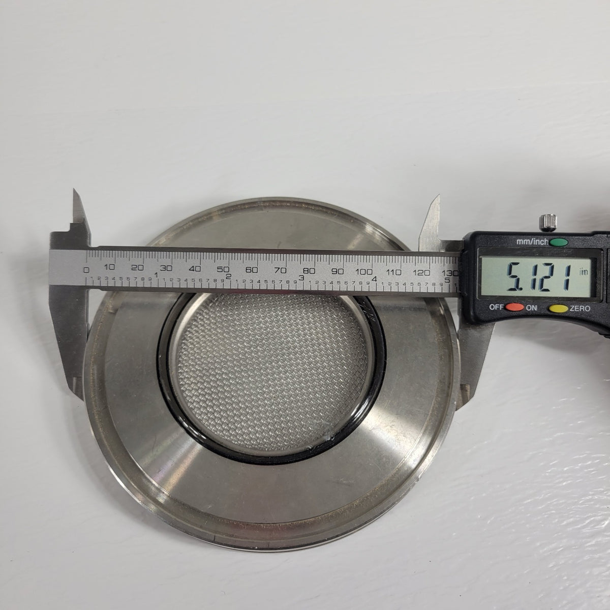 DN100 ISO-K High Vacuum Viewport Sight Glass w/ Welded Wire Mesh Screen