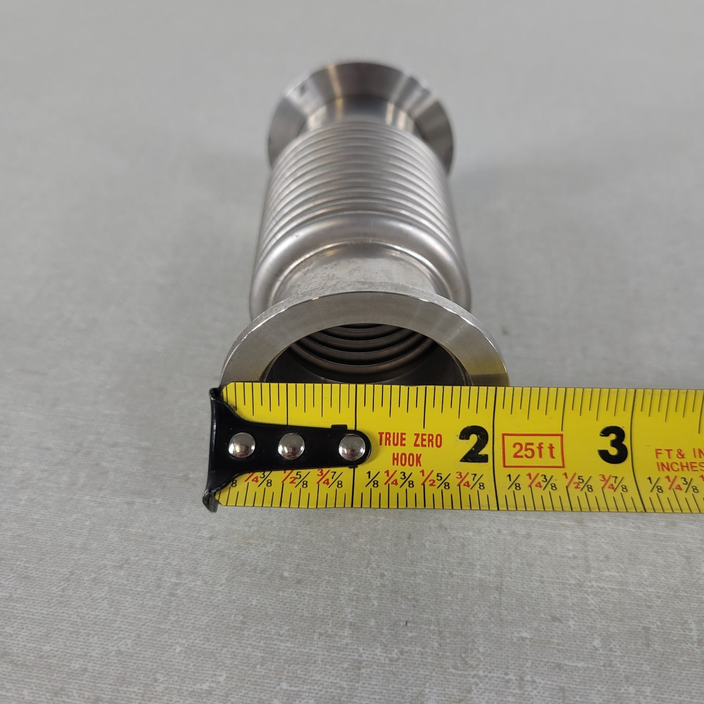 KF40 NW40 4" Flexible Bellows UHV Ultra High Vacuum SS Stainless Steel