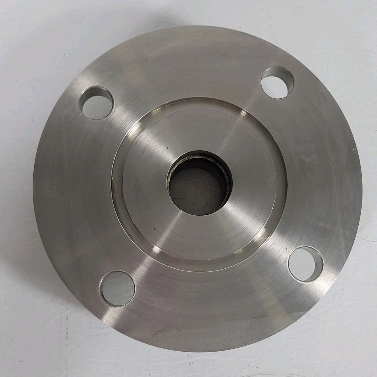 ANSI 3 ASA 7.5" Flat Face to KF40 NW40 Stainless High Vacuum Flange Adapter